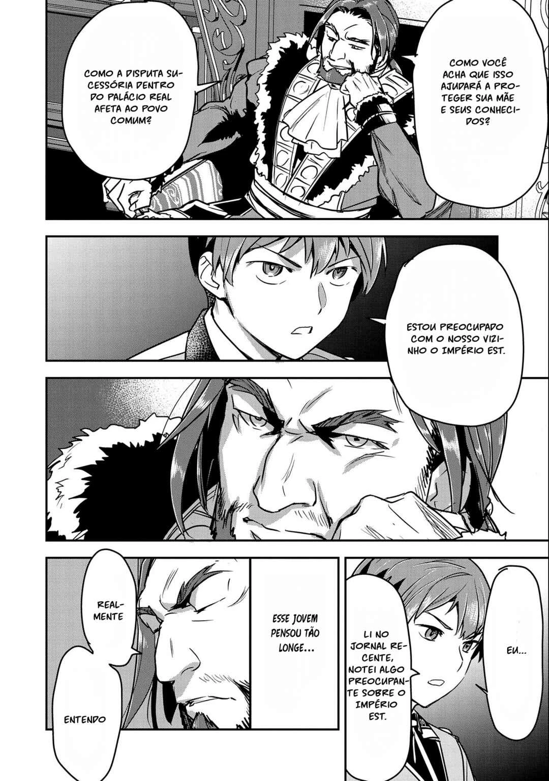 Chounin A wa Akuyaku Reijou o Doushitemo Sukuitai: Dobu to Sora to Koori no Himegimi — Cap. 24, pág. 14