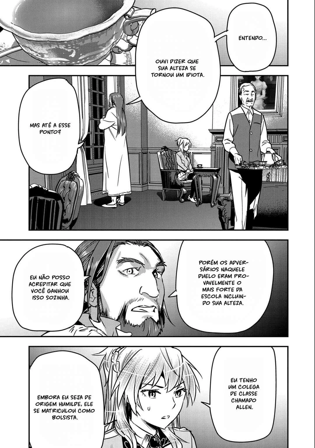 Chounin A wa Akuyaku Reijou o Doushitemo Sukuitai: Dobu to Sora to Koori no Himegimi — Cap. 24, pág. 19