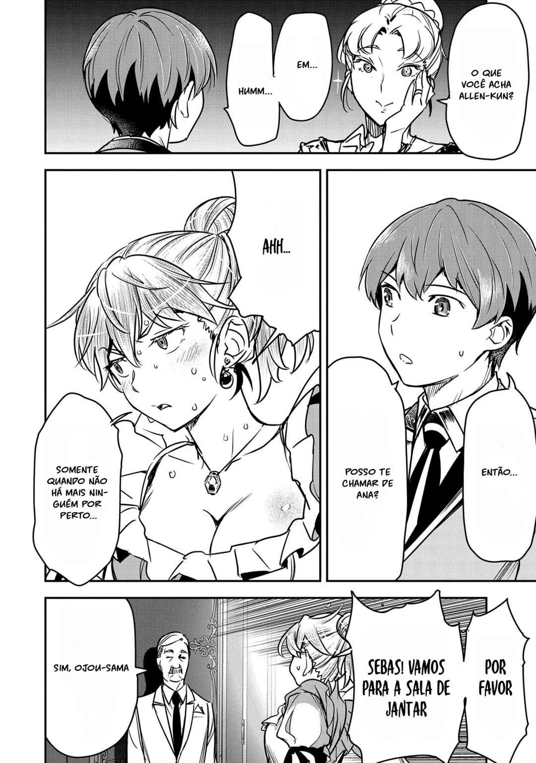 Chounin A wa Akuyaku Reijou o Doushitemo Sukuitai: Dobu to Sora to Koori no Himegimi — Cap. 25, pág. 8