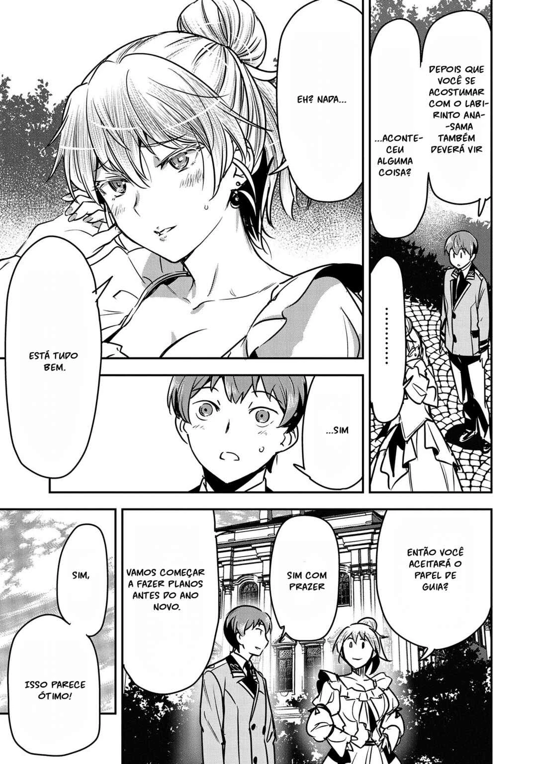 Chounin A wa Akuyaku Reijou o Doushitemo Sukuitai: Dobu to Sora to Koori no Himegimi — Cap. 25, pág. 17
