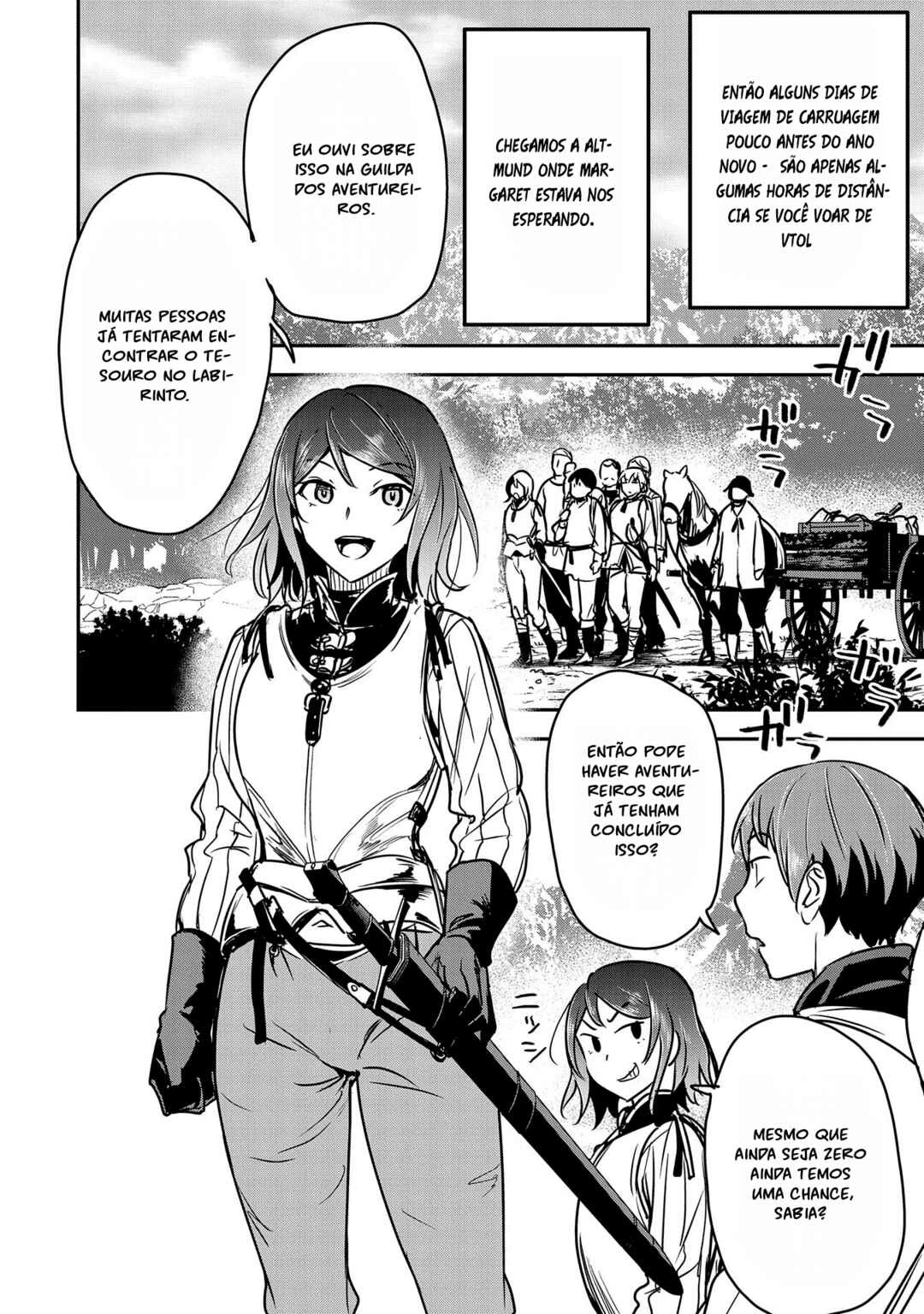 Chounin A wa Akuyaku Reijou o Doushitemo Sukuitai: Dobu to Sora to Koori no Himegimi — Cap. 25, pág. 18