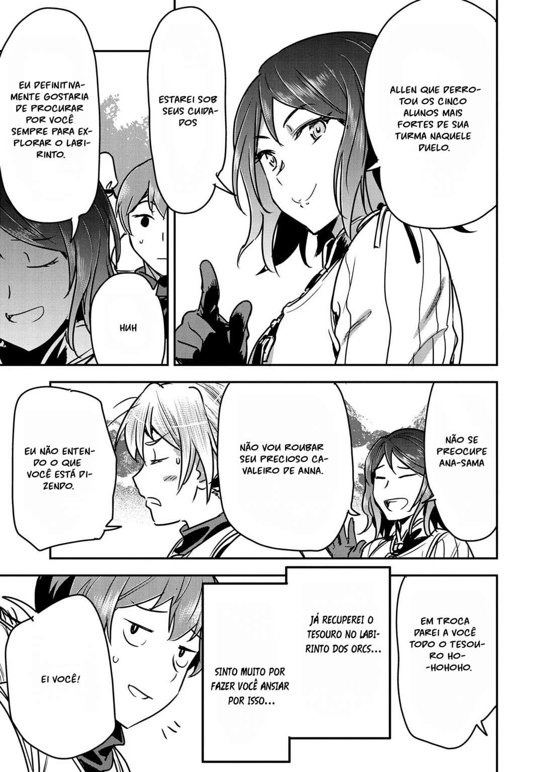 Chounin A wa Akuyaku Reijou o Doushitemo Sukuitai: Dobu to Sora to Koori no Himegimi — Cap. 25, pág. 19