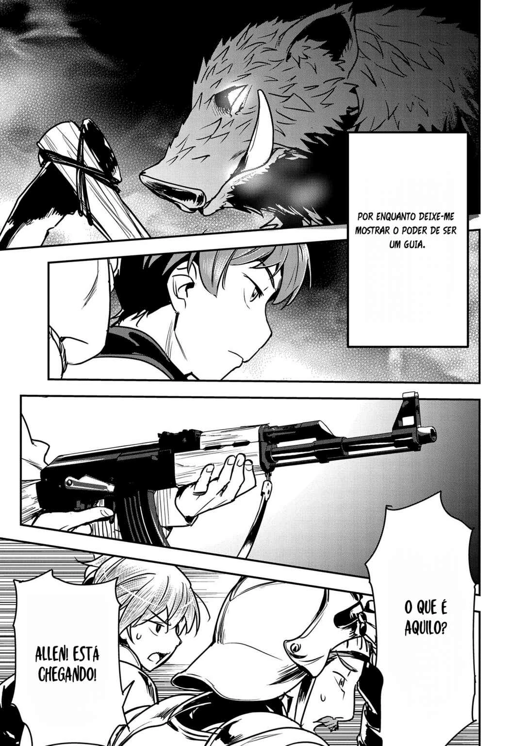 Chounin A wa Akuyaku Reijou o Doushitemo Sukuitai: Dobu to Sora to Koori no Himegimi — Cap. 25, pág. 23