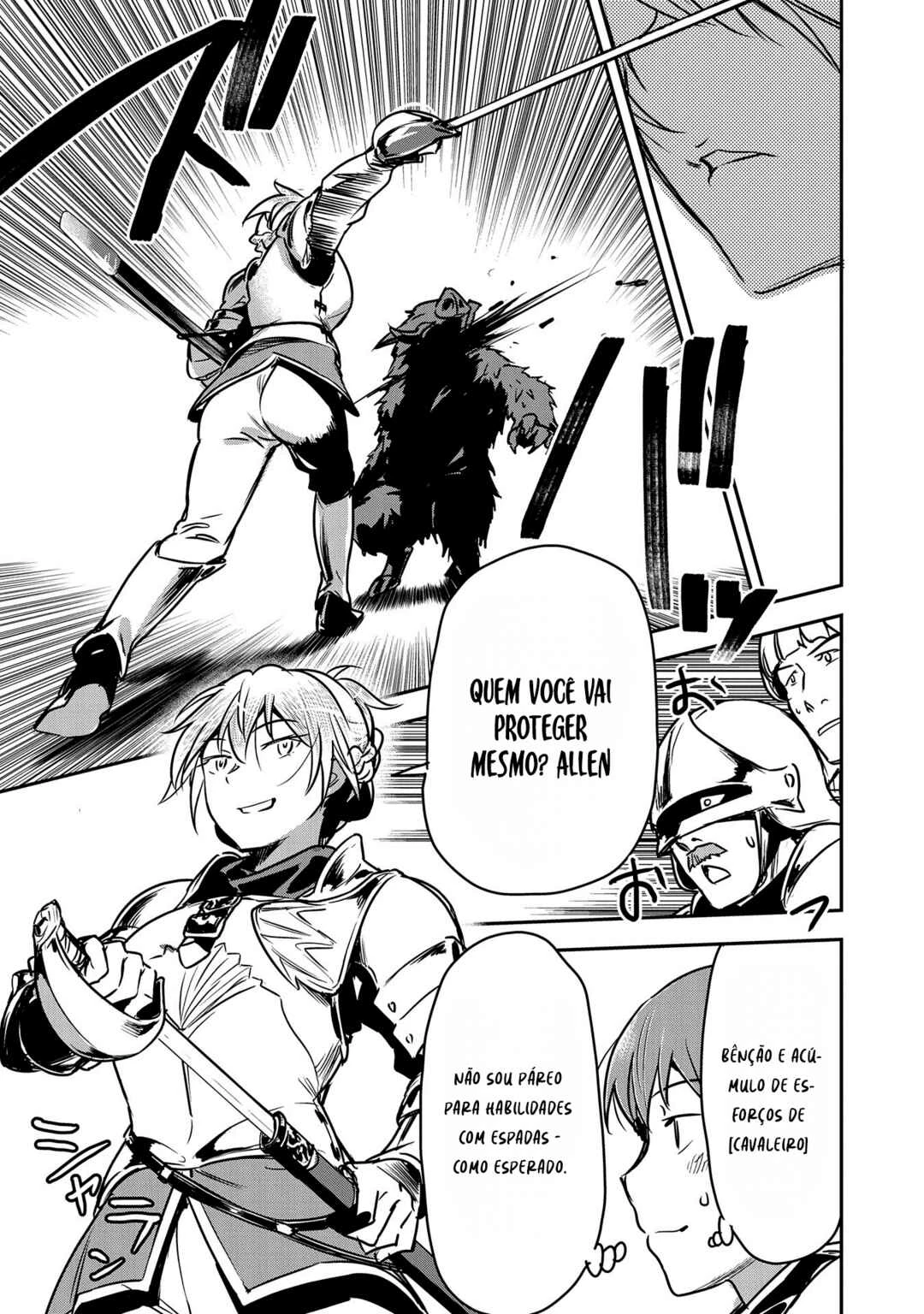 Chounin A wa Akuyaku Reijou o Doushitemo Sukuitai: Dobu to Sora to Koori no Himegimi — Cap. 25, pág. 29