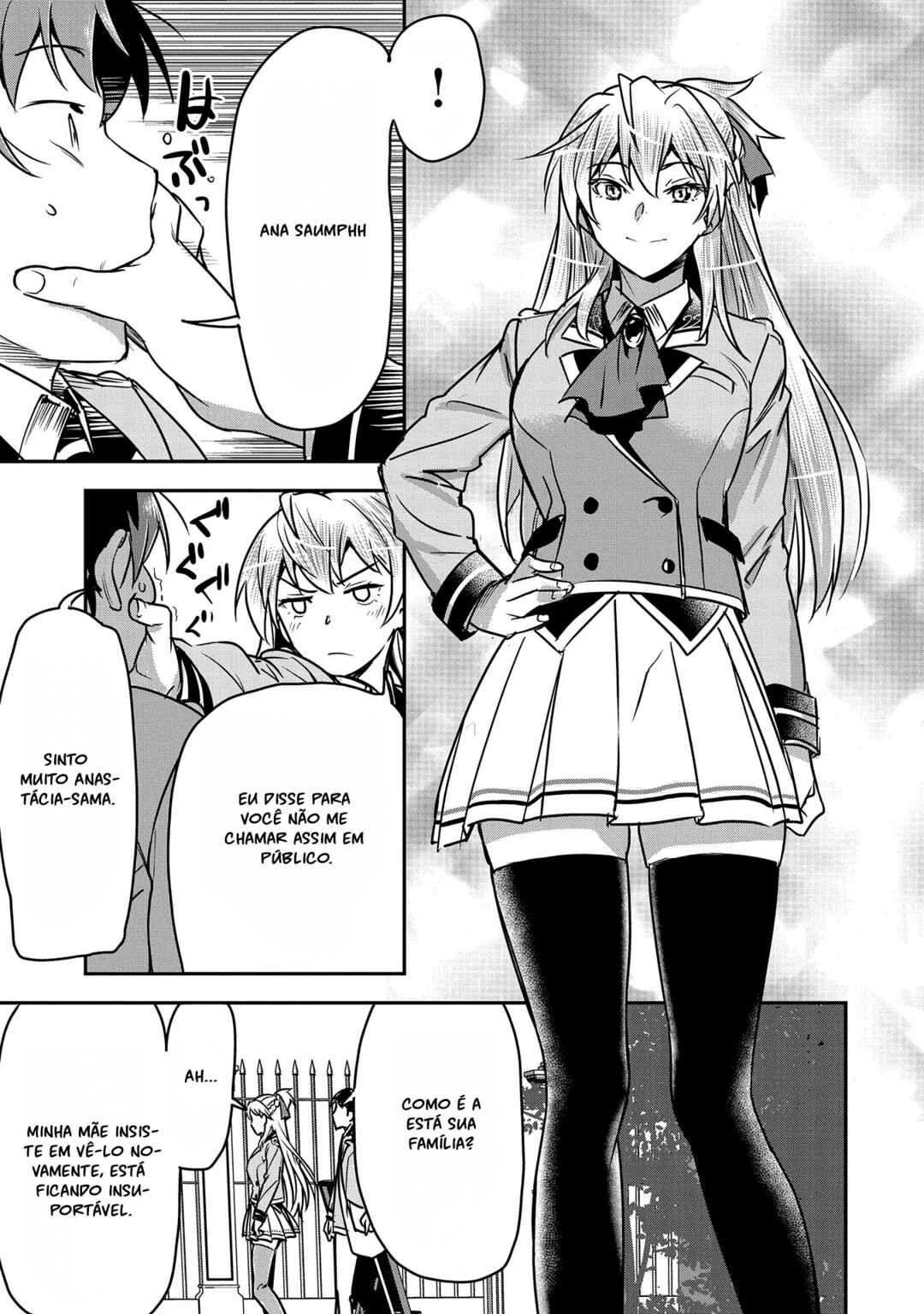 Chounin A wa Akuyaku Reijou o Doushitemo Sukuitai: Dobu to Sora to Koori no Himegimi — Cap. 26, pág. 9