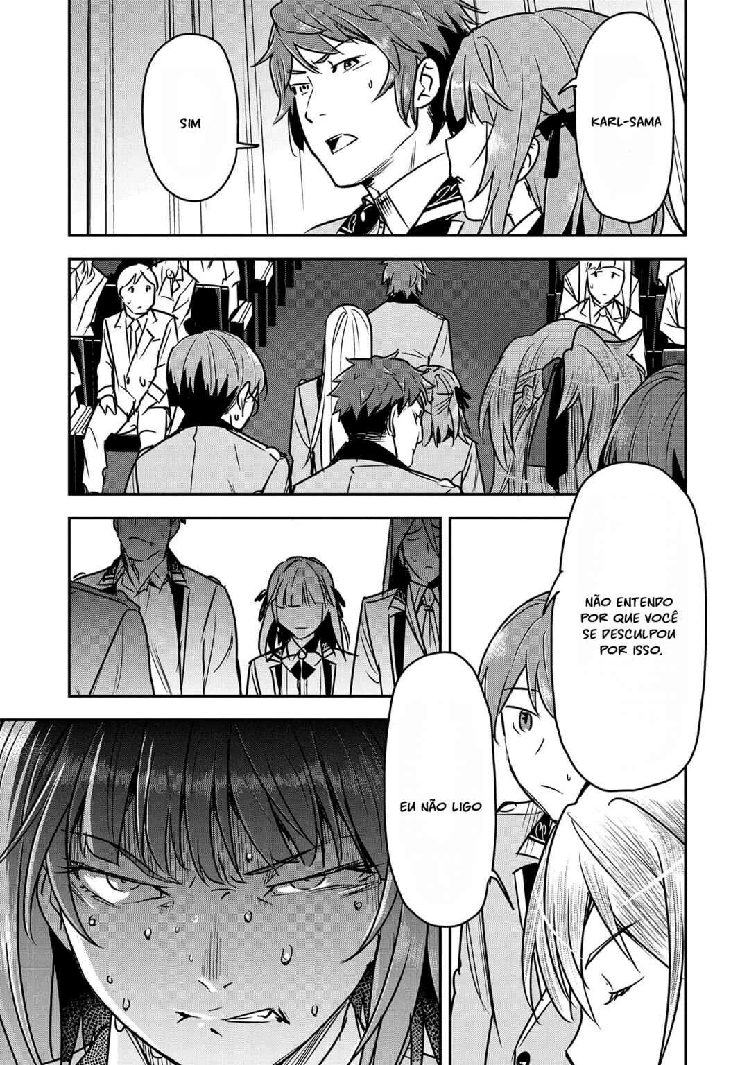 Chounin A wa Akuyaku Reijou o Doushitemo Sukuitai: Dobu to Sora to Koori no Himegimi — Cap. 26, pág. 17