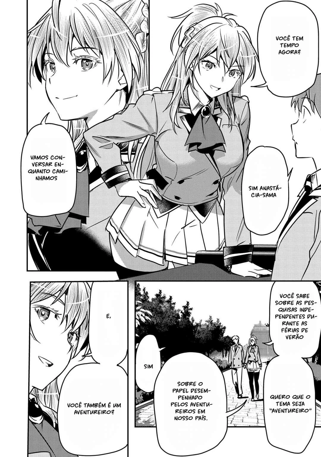 Chounin A wa Akuyaku Reijou o Doushitemo Sukuitai: Dobu to Sora to Koori no Himegimi — Cap. 27, pág. 8