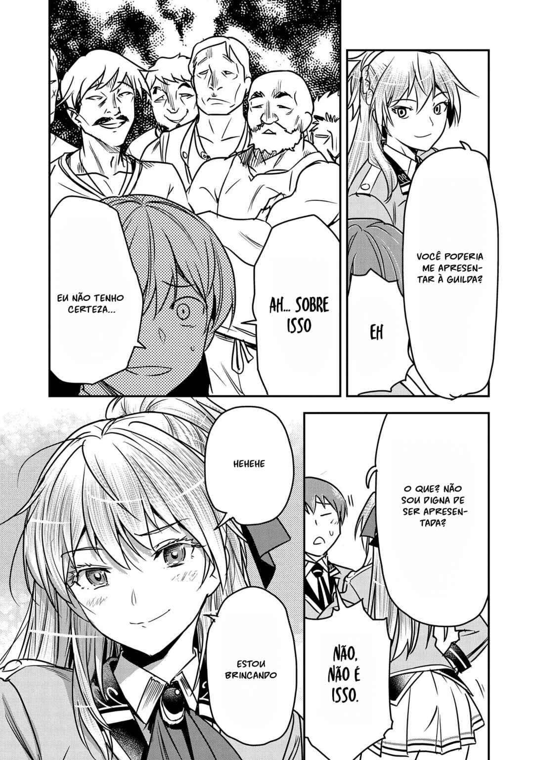 Chounin A wa Akuyaku Reijou o Doushitemo Sukuitai: Dobu to Sora to Koori no Himegimi — Cap. 27, pág. 9