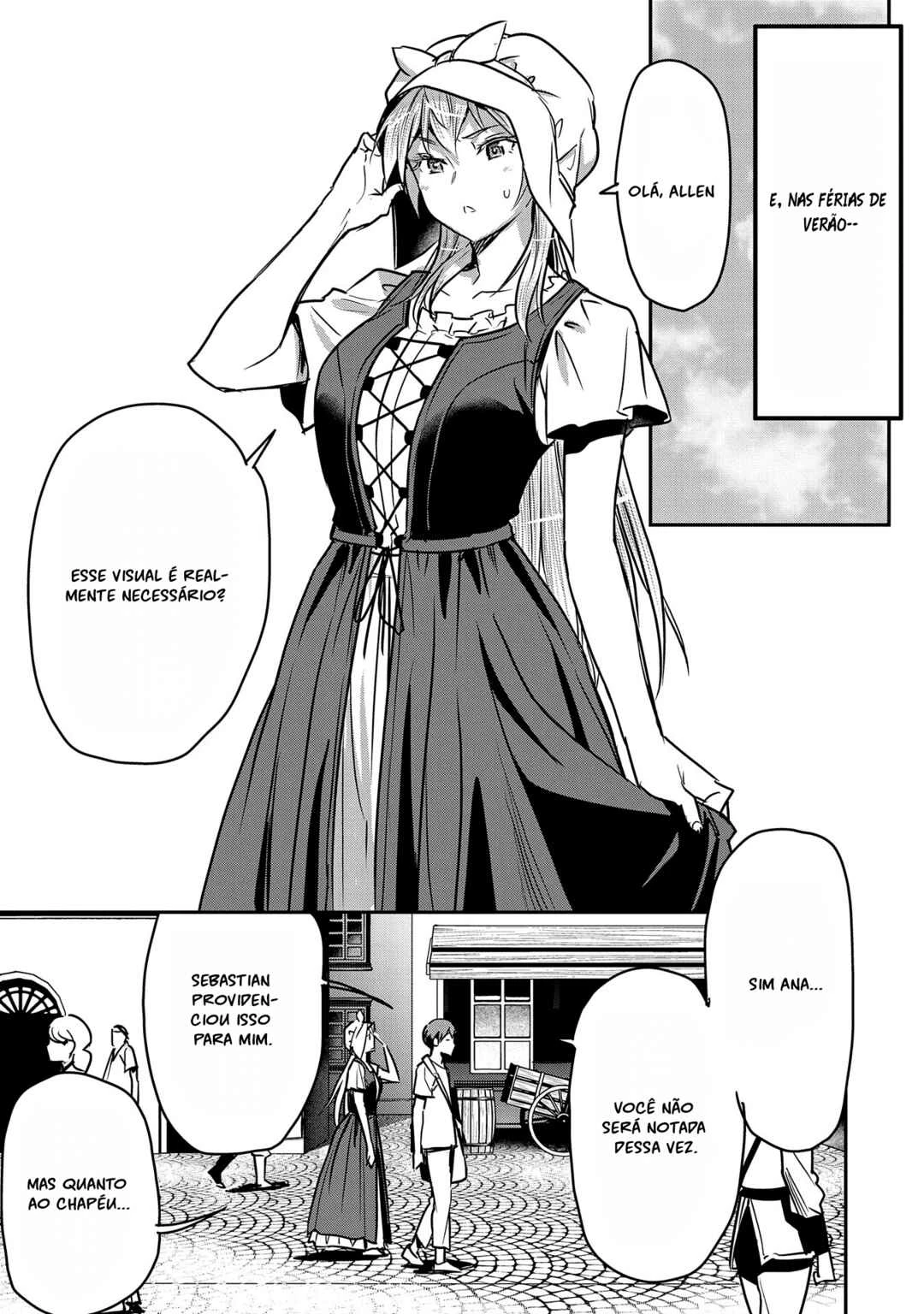 Chounin A wa Akuyaku Reijou o Doushitemo Sukuitai: Dobu to Sora to Koori no Himegimi — Cap. 27, pág. 11