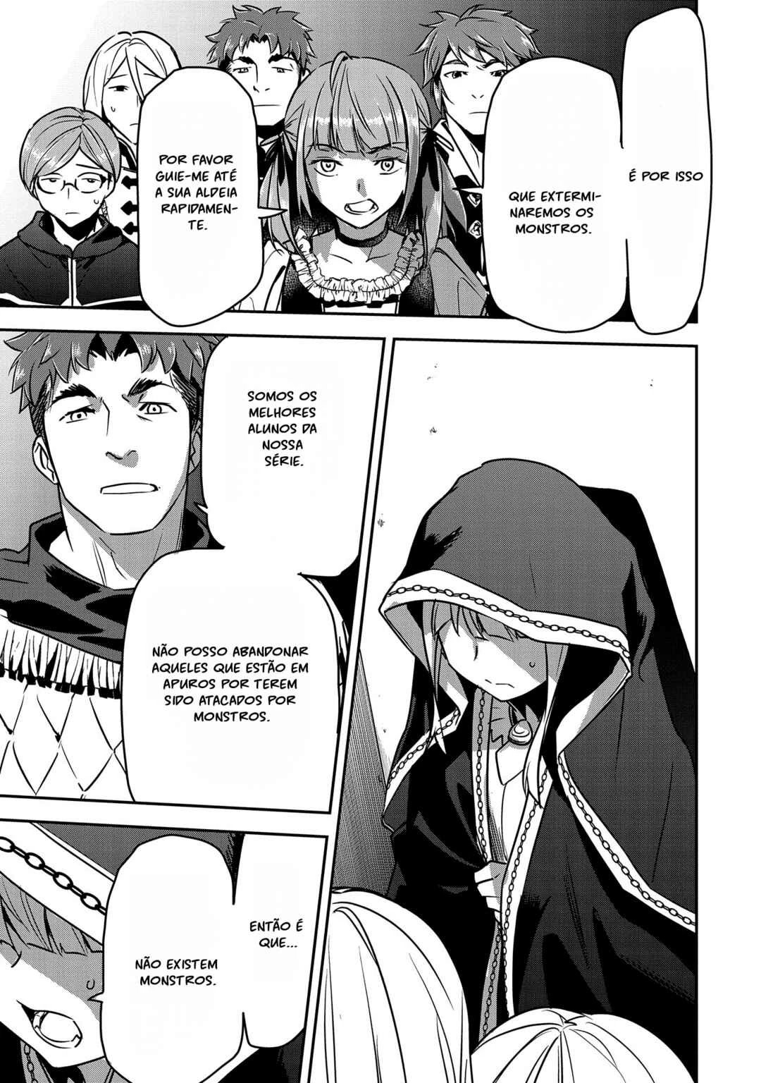 Chounin A wa Akuyaku Reijou o Doushitemo Sukuitai: Dobu to Sora to Koori no Himegimi — Cap. 27, pág. 13