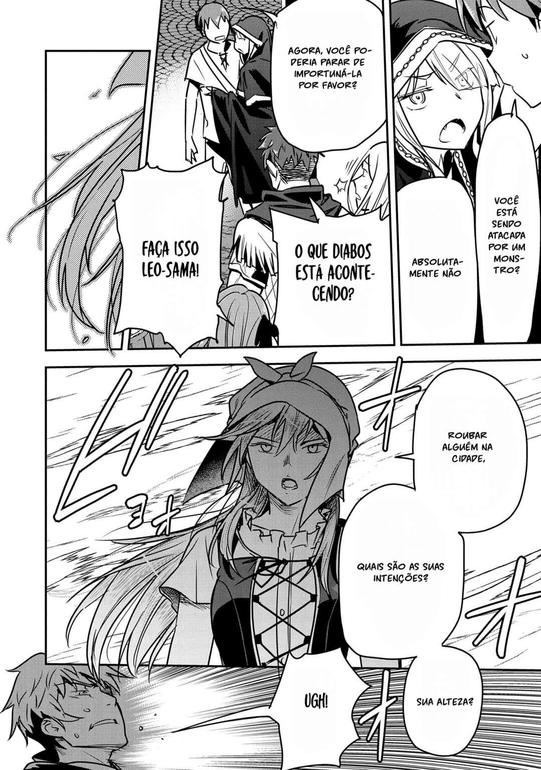 Chounin A wa Akuyaku Reijou o Doushitemo Sukuitai: Dobu to Sora to Koori no Himegimi — Cap. 27, pág. 18