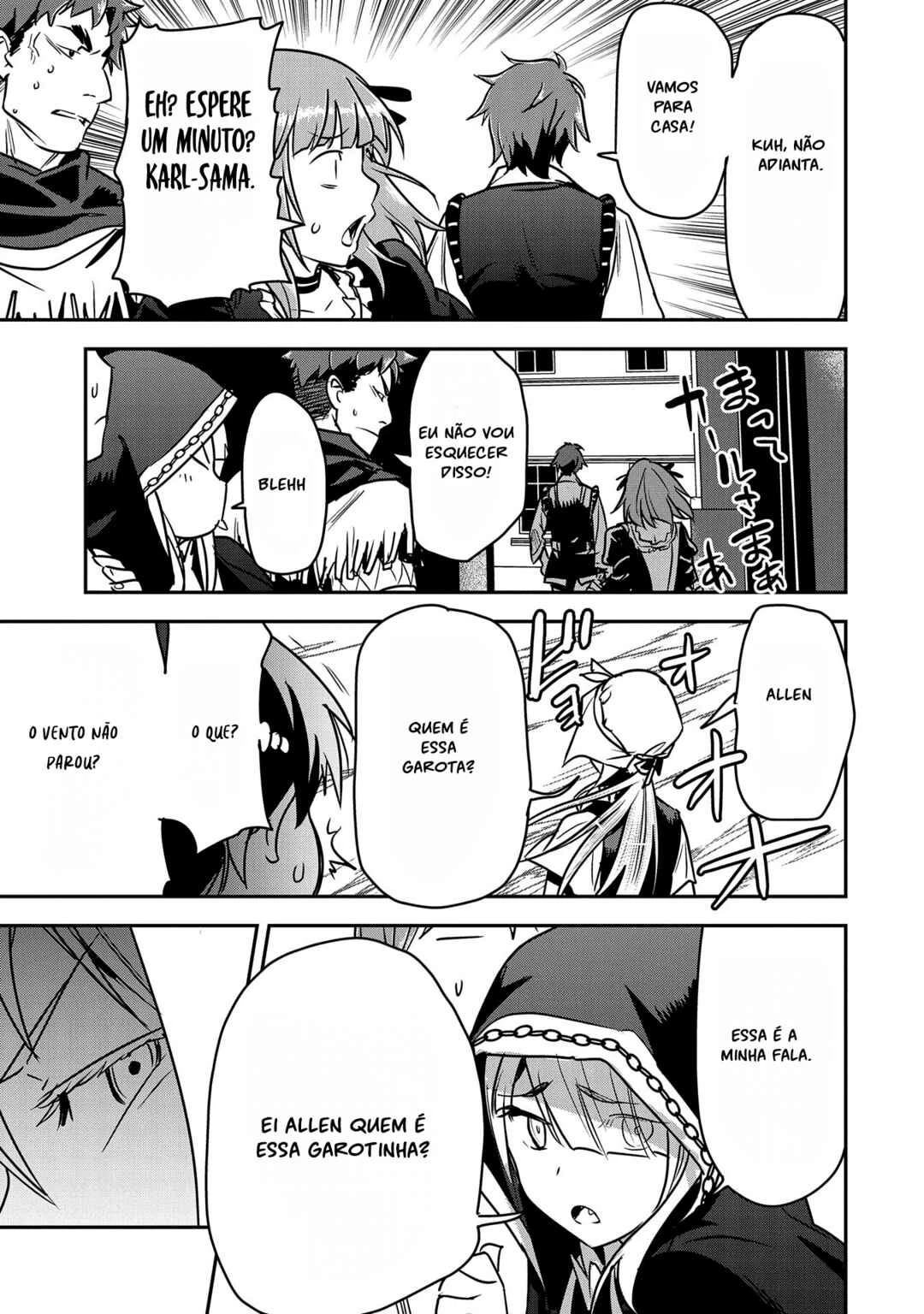 Chounin A wa Akuyaku Reijou o Doushitemo Sukuitai: Dobu to Sora to Koori no Himegimi — Cap. 27, pág. 19