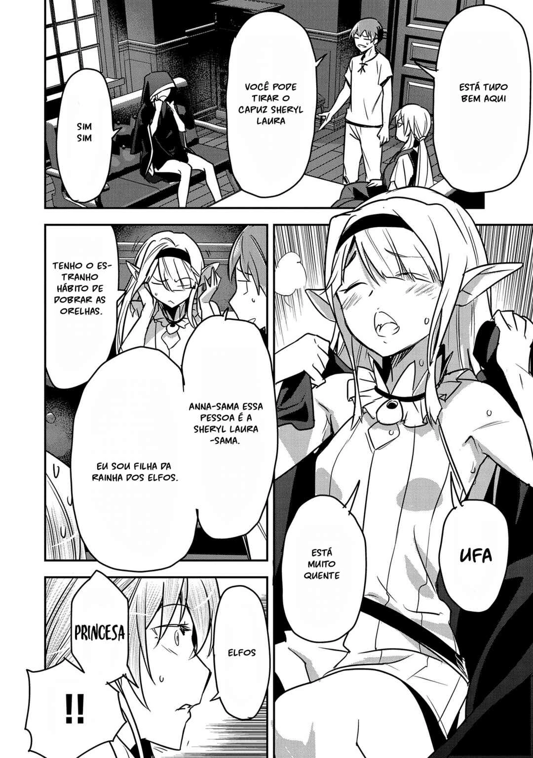 Chounin A wa Akuyaku Reijou o Doushitemo Sukuitai: Dobu to Sora to Koori no Himegimi — Cap. 27, pág. 22
