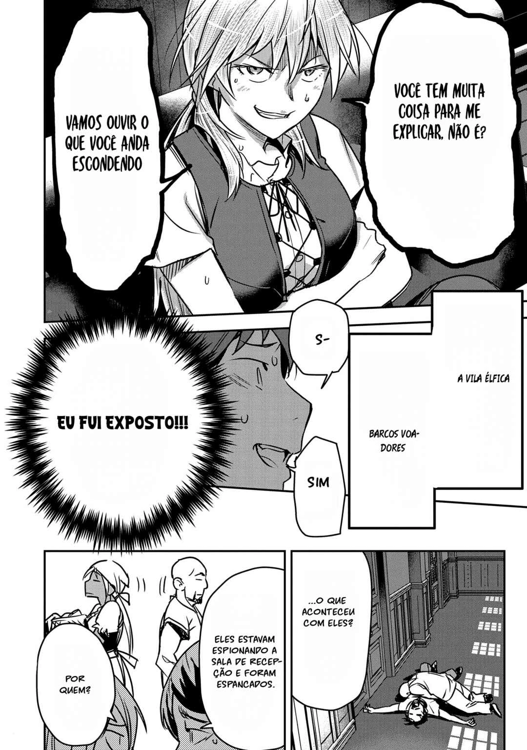 Chounin A wa Akuyaku Reijou o Doushitemo Sukuitai: Dobu to Sora to Koori no Himegimi — Cap. 27, pág. 26
