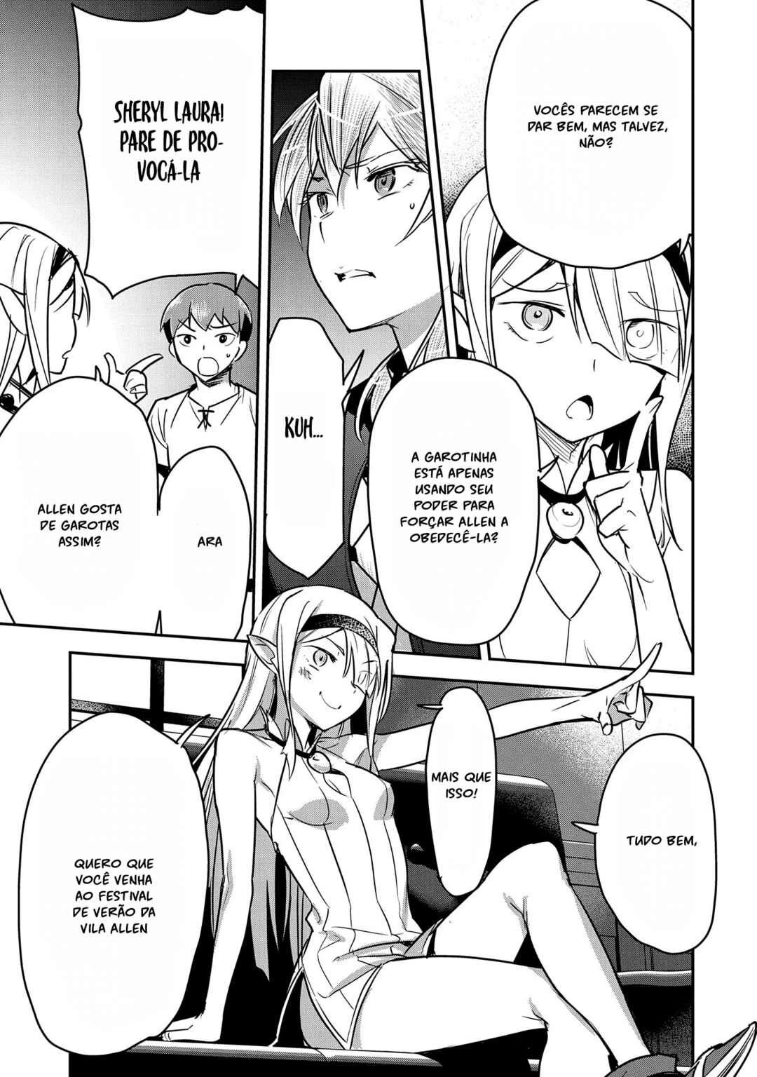 Chounin A wa Akuyaku Reijou o Doushitemo Sukuitai: Dobu to Sora to Koori no Himegimi — Cap. 28, pág. 3