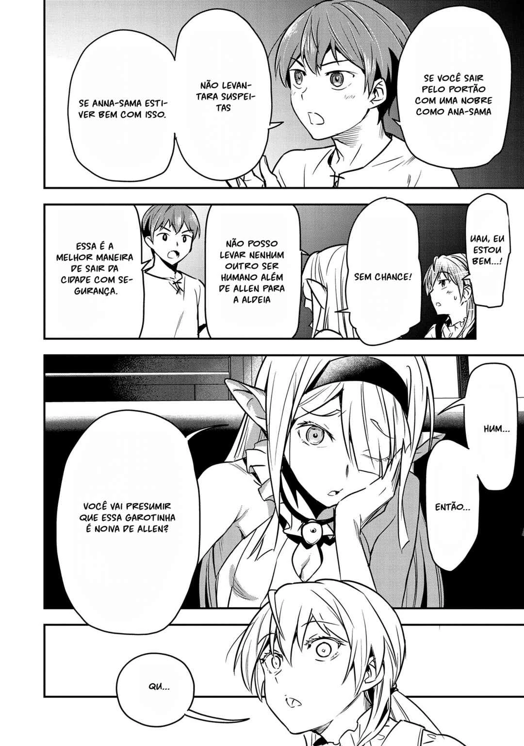 Chounin A wa Akuyaku Reijou o Doushitemo Sukuitai: Dobu to Sora to Koori no Himegimi — Cap. 28, pág. 6
