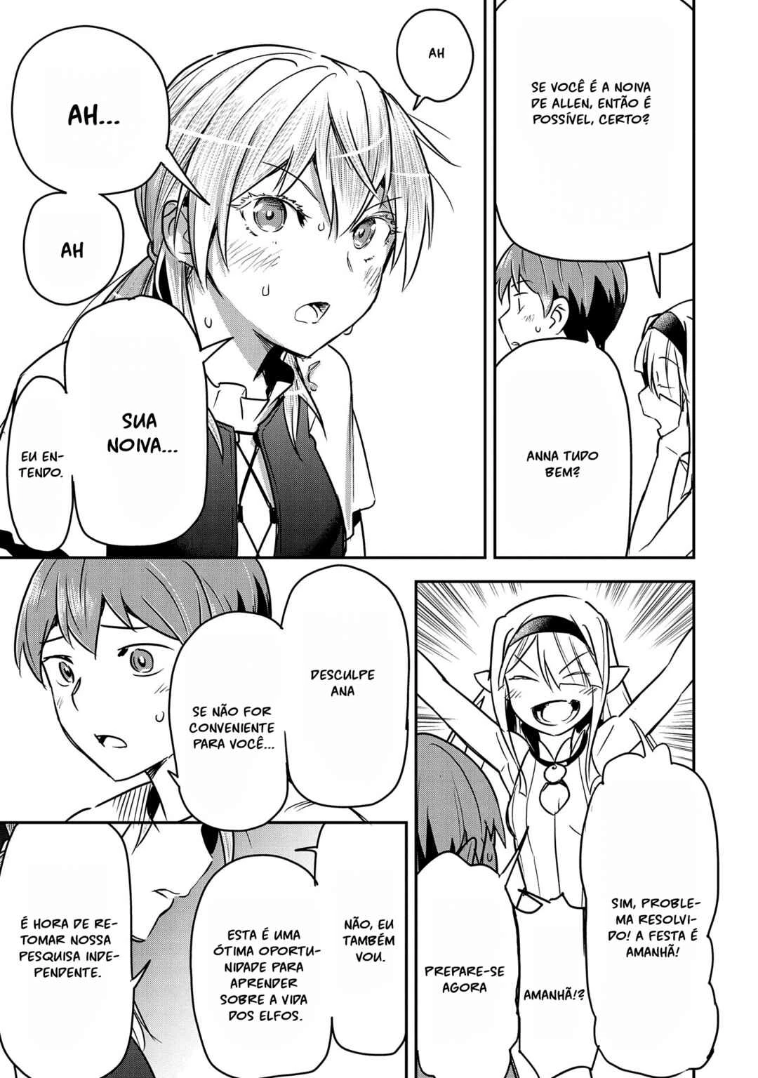 Chounin A wa Akuyaku Reijou o Doushitemo Sukuitai: Dobu to Sora to Koori no Himegimi — Cap. 28, pág. 7