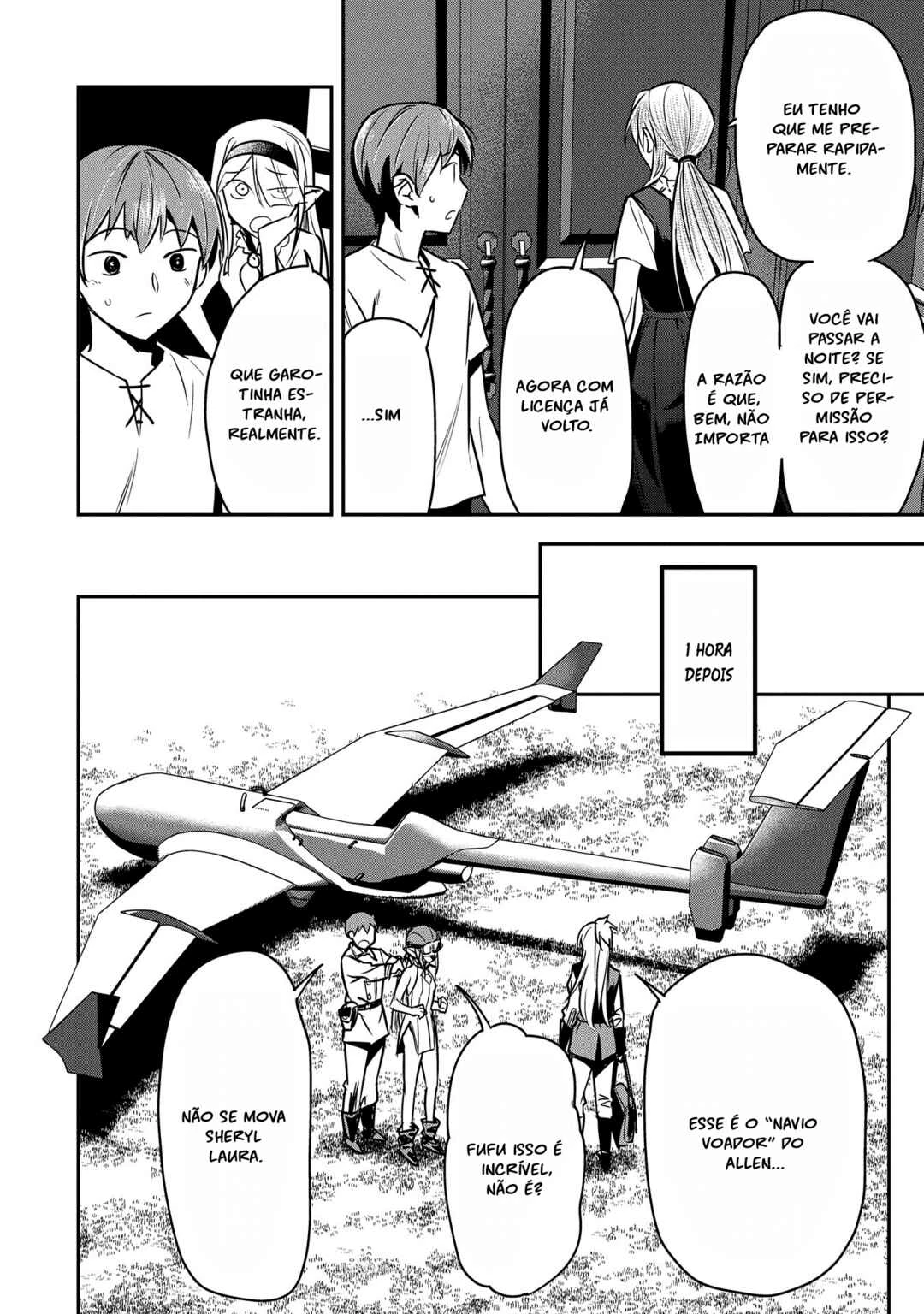 Chounin A wa Akuyaku Reijou o Doushitemo Sukuitai: Dobu to Sora to Koori no Himegimi — Cap. 28, pág. 8