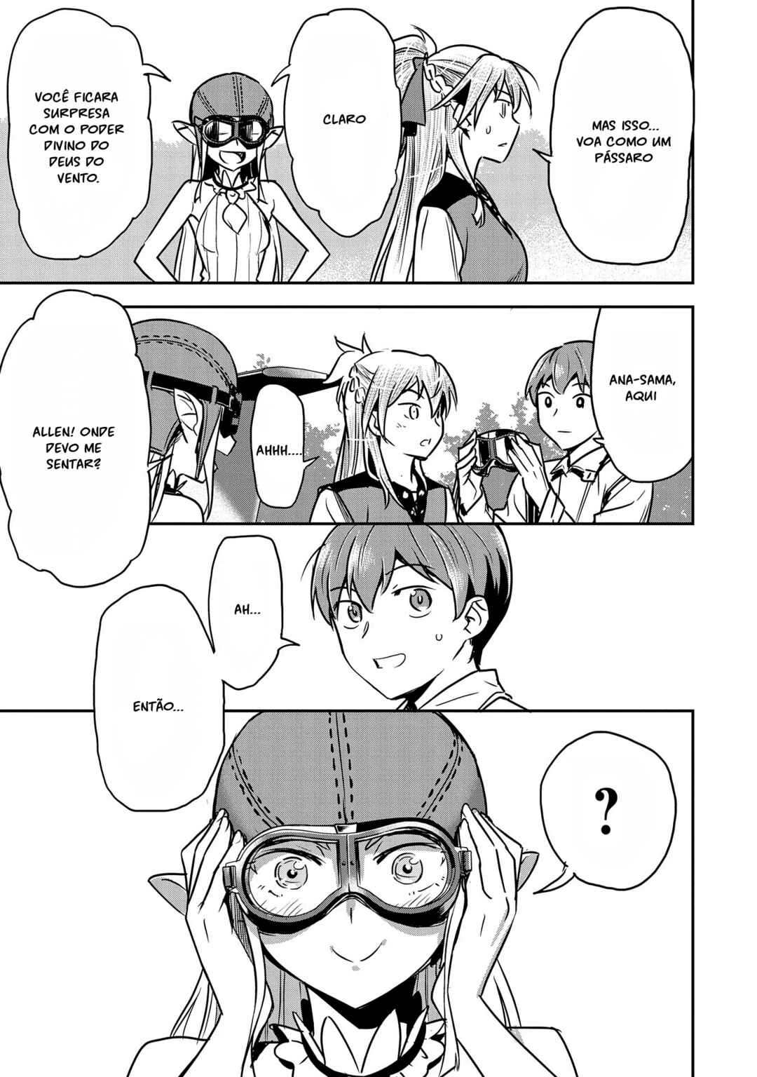 Chounin A wa Akuyaku Reijou o Doushitemo Sukuitai: Dobu to Sora to Koori no Himegimi — Cap. 28, pág. 9