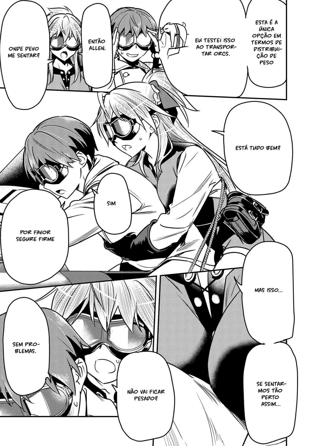 Chounin A wa Akuyaku Reijou o Doushitemo Sukuitai: Dobu to Sora to Koori no Himegimi — Cap. 28, pág. 11