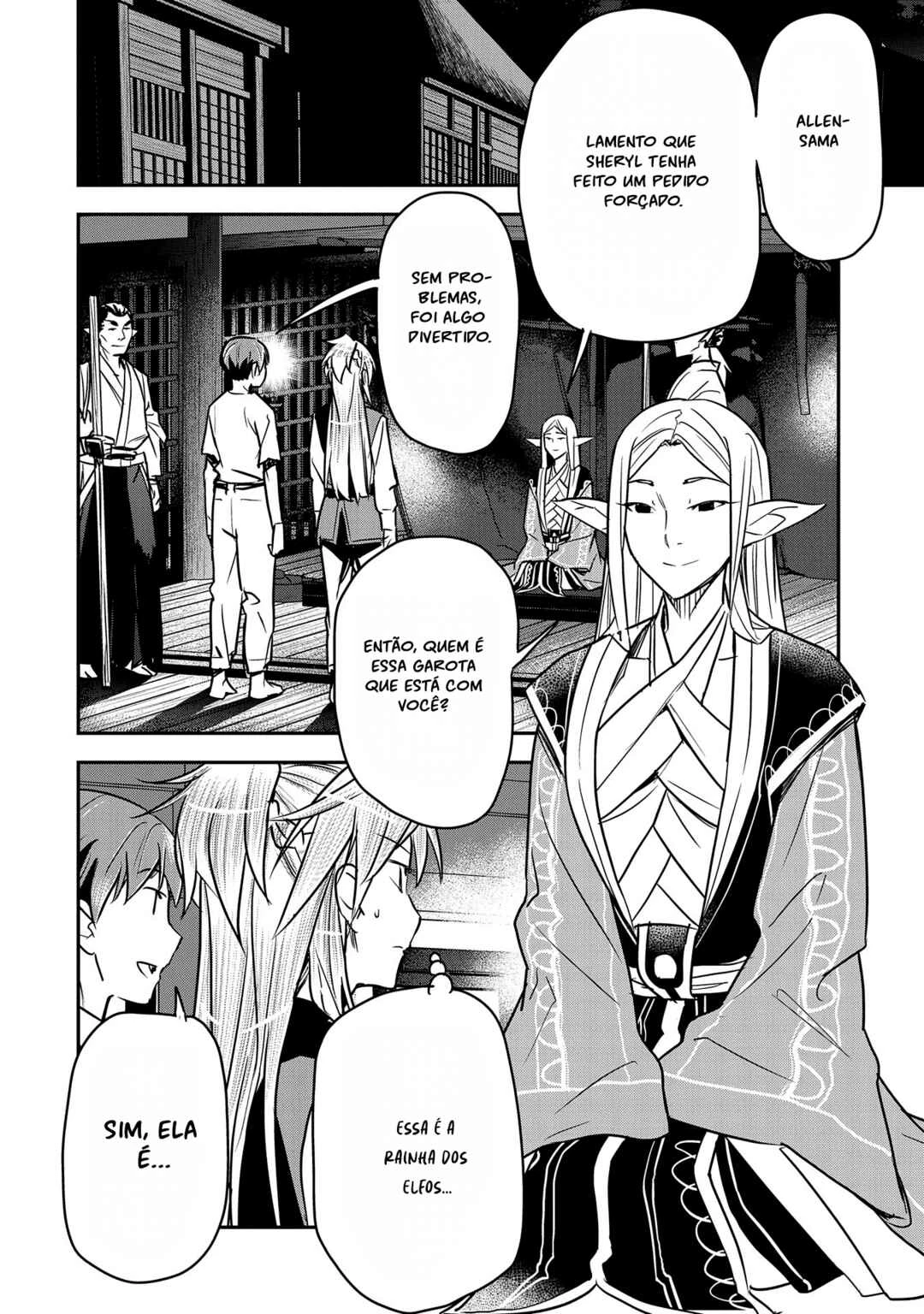 Chounin A wa Akuyaku Reijou o Doushitemo Sukuitai: Dobu to Sora to Koori no Himegimi — Cap. 28, pág. 18