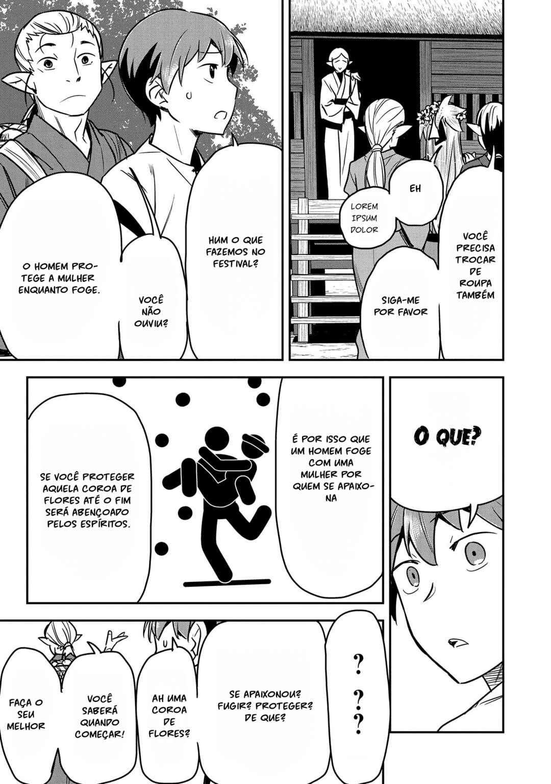 Chounin A wa Akuyaku Reijou o Doushitemo Sukuitai: Dobu to Sora to Koori no Himegimi — Cap. 29, pág. 15