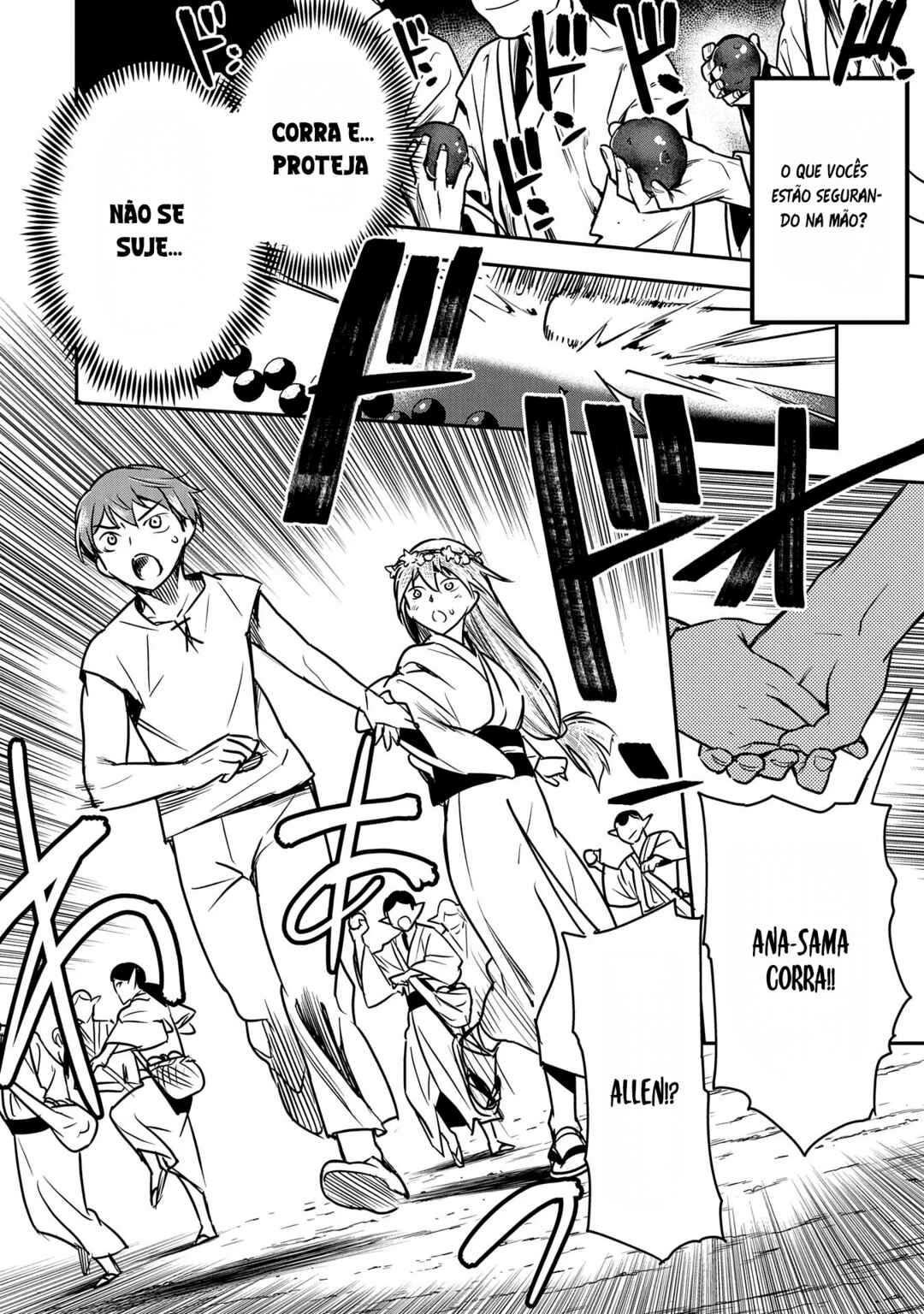 Chounin A wa Akuyaku Reijou o Doushitemo Sukuitai: Dobu to Sora to Koori no Himegimi — Cap. 29, pág. 22