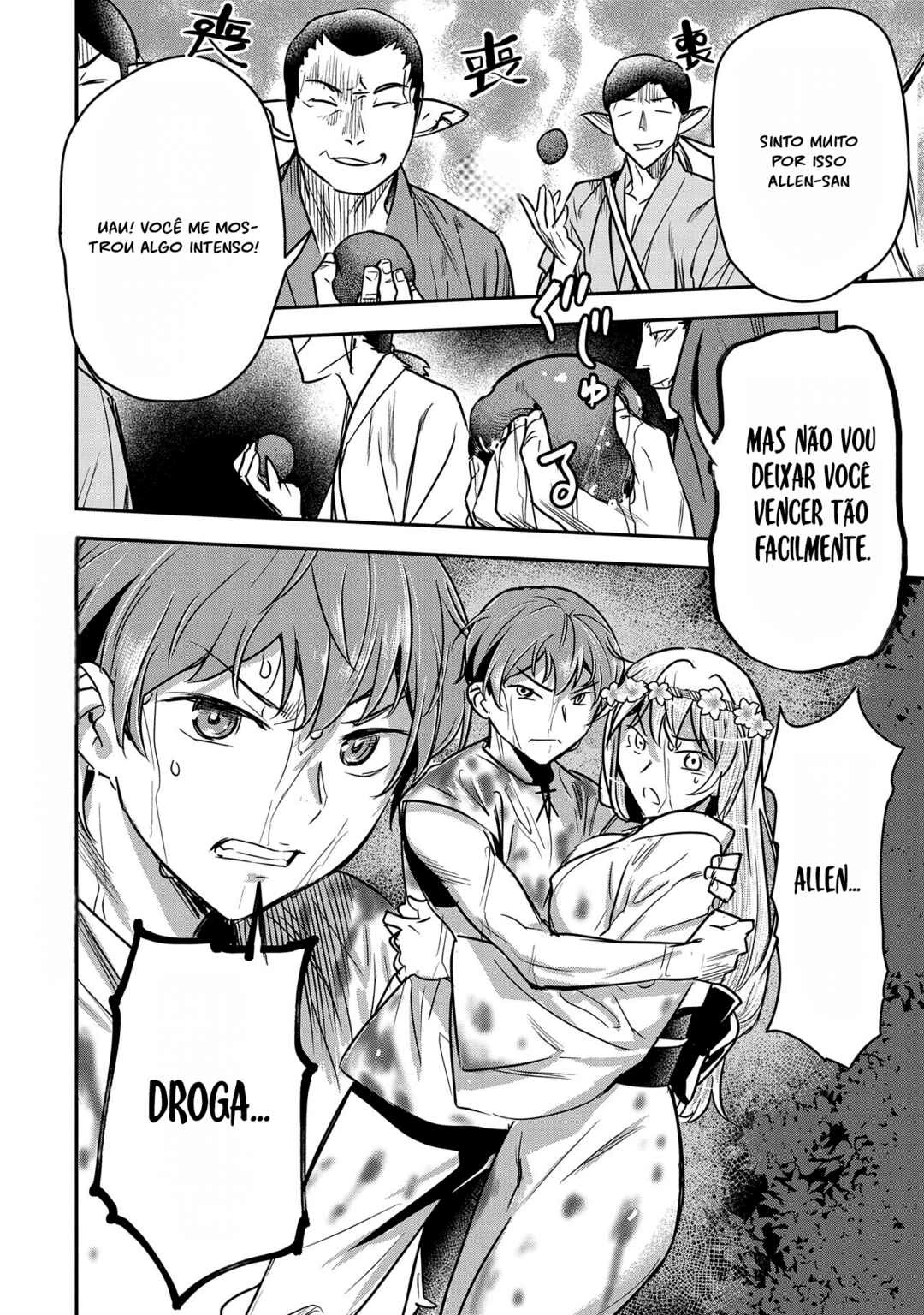 Chounin A wa Akuyaku Reijou o Doushitemo Sukuitai: Dobu to Sora to Koori no Himegimi — Cap. 29, pág. 30