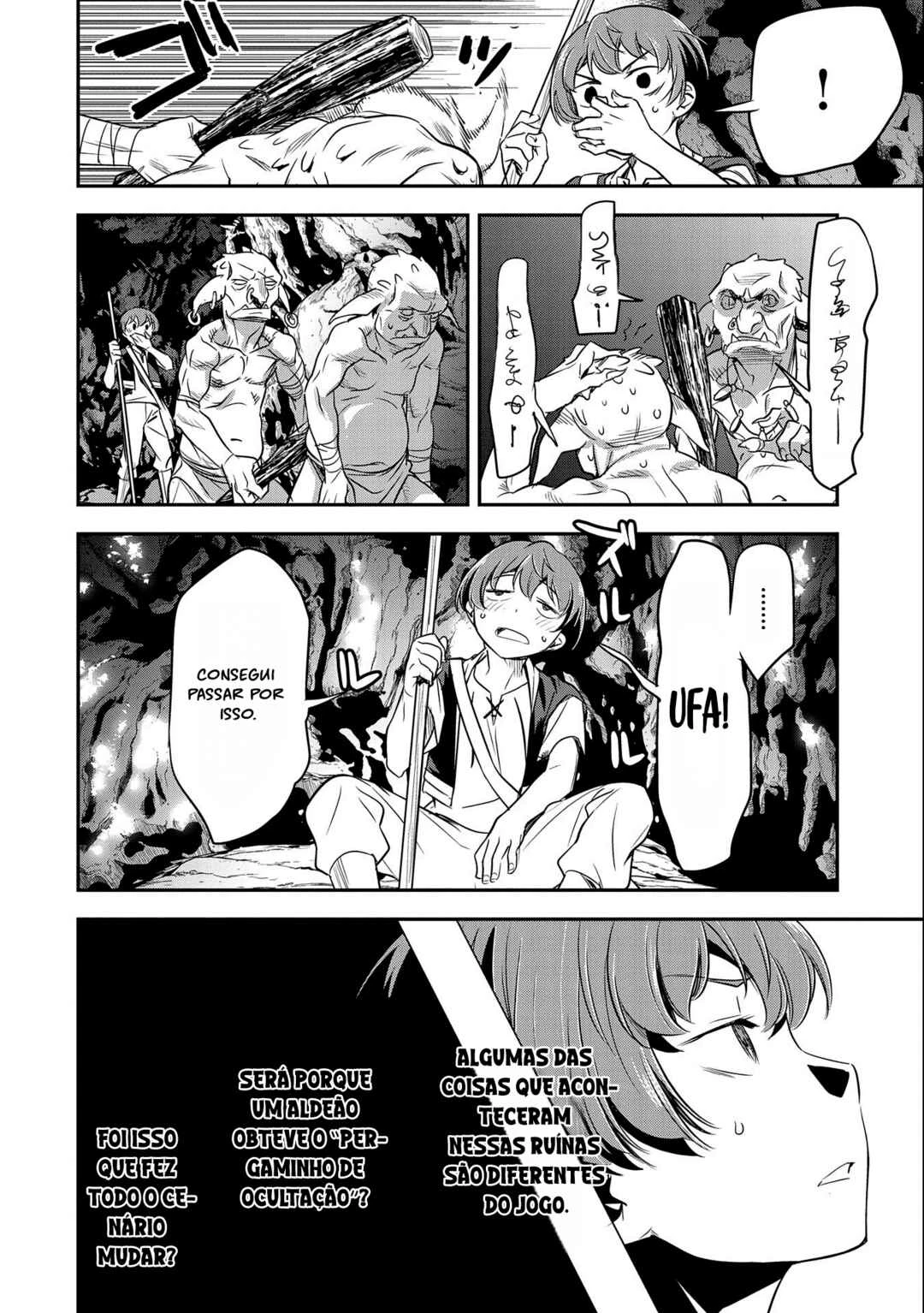 Chounin A wa Akuyaku Reijou o Doushitemo Sukuitai: Dobu to Sora to Koori no Himegimi — Cap. 3, pág. 8