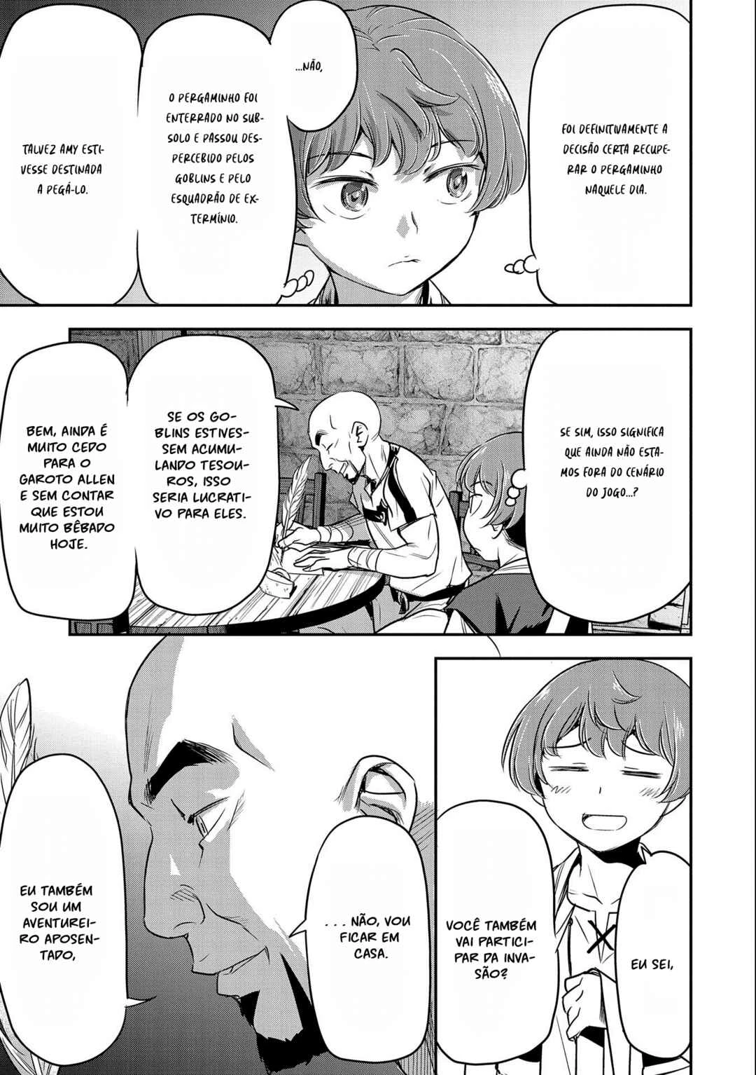 Chounin A wa Akuyaku Reijou o Doushitemo Sukuitai: Dobu to Sora to Koori no Himegimi — Cap. 3, pág. 13