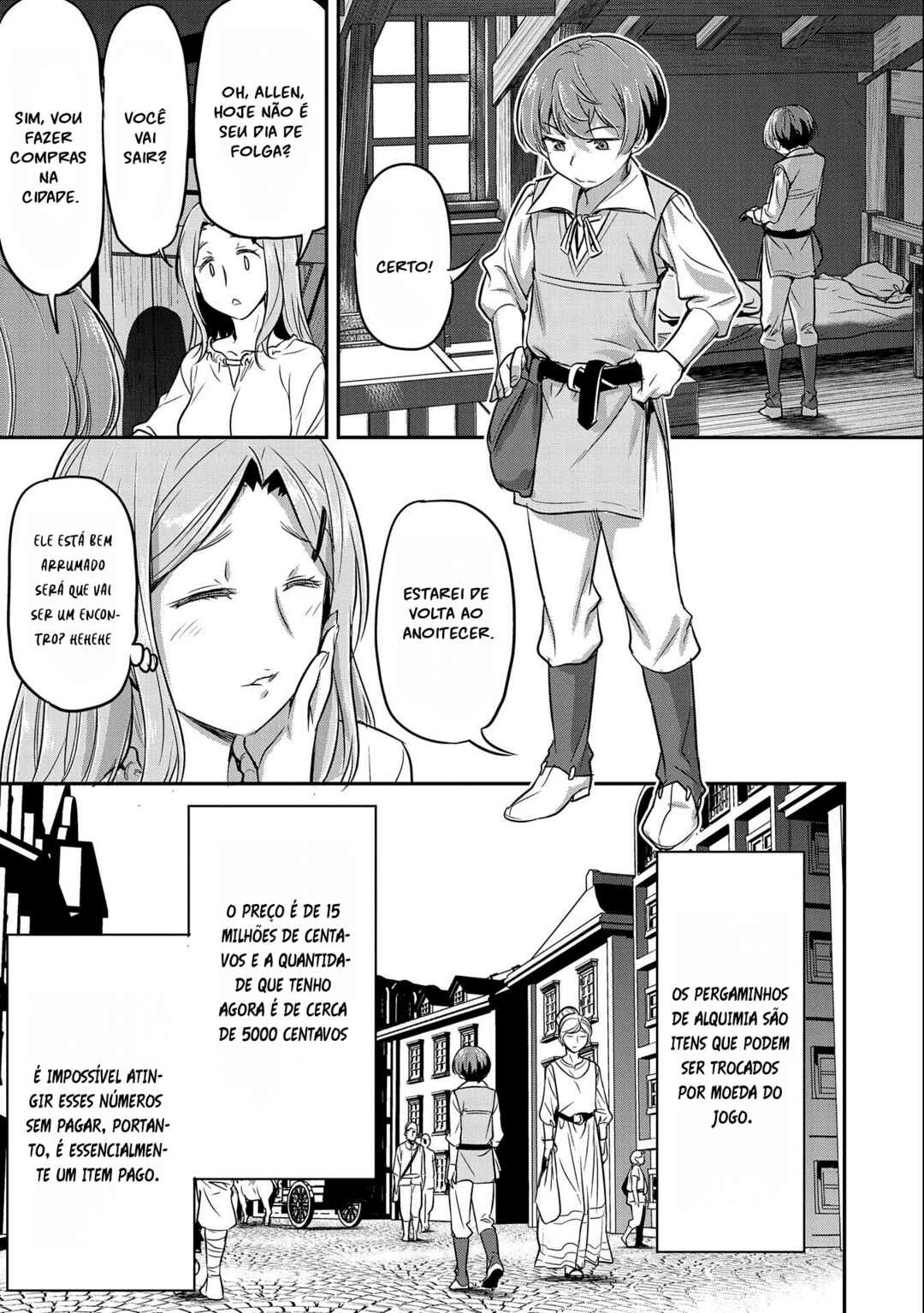 Chounin A wa Akuyaku Reijou o Doushitemo Sukuitai: Dobu to Sora to Koori no Himegimi — Cap. 3, pág. 17