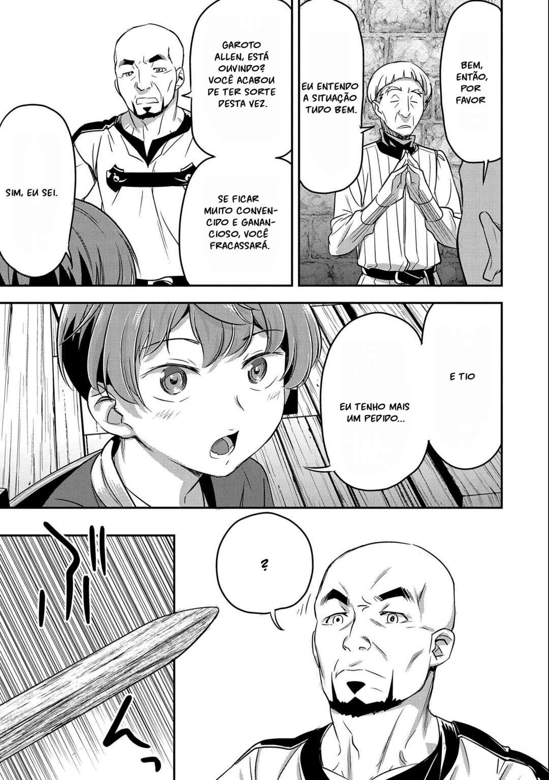 Chounin A wa Akuyaku Reijou o Doushitemo Sukuitai: Dobu to Sora to Koori no Himegimi — Cap. 3, pág. 23