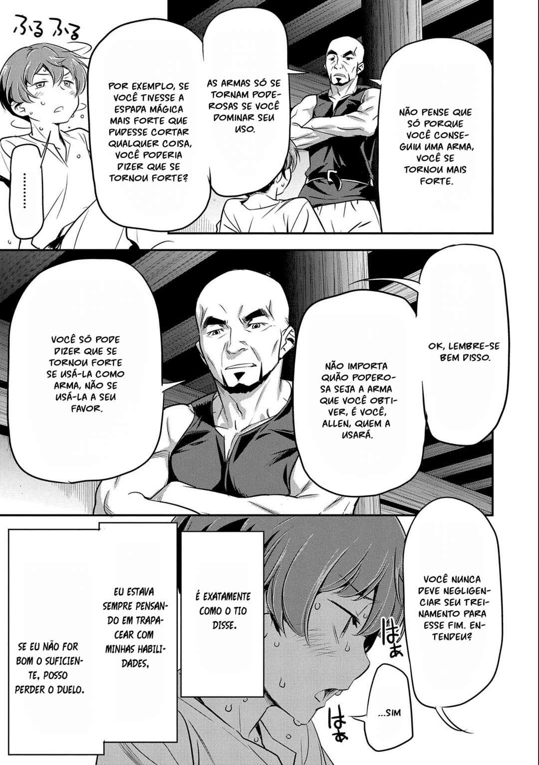 Chounin A wa Akuyaku Reijou o Doushitemo Sukuitai: Dobu to Sora to Koori no Himegimi — Cap. 3, pág. 25