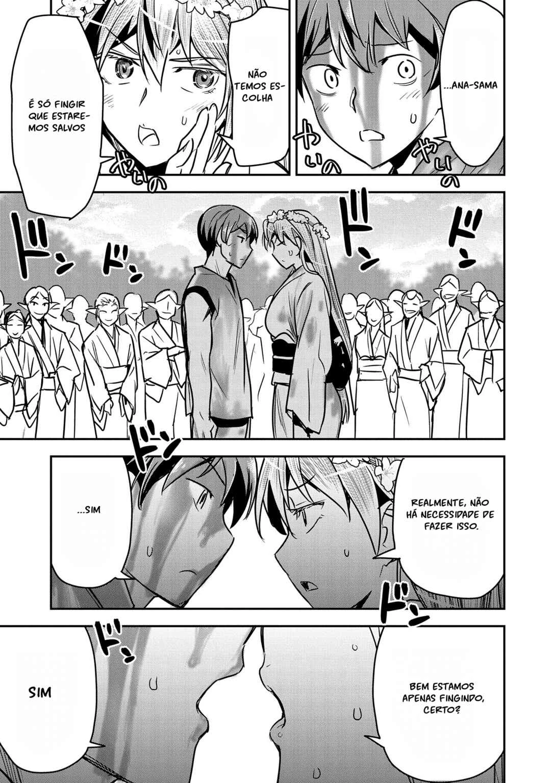 Chounin A wa Akuyaku Reijou o Doushitemo Sukuitai: Dobu to Sora to Koori no Himegimi — Cap. 30, pág. 9