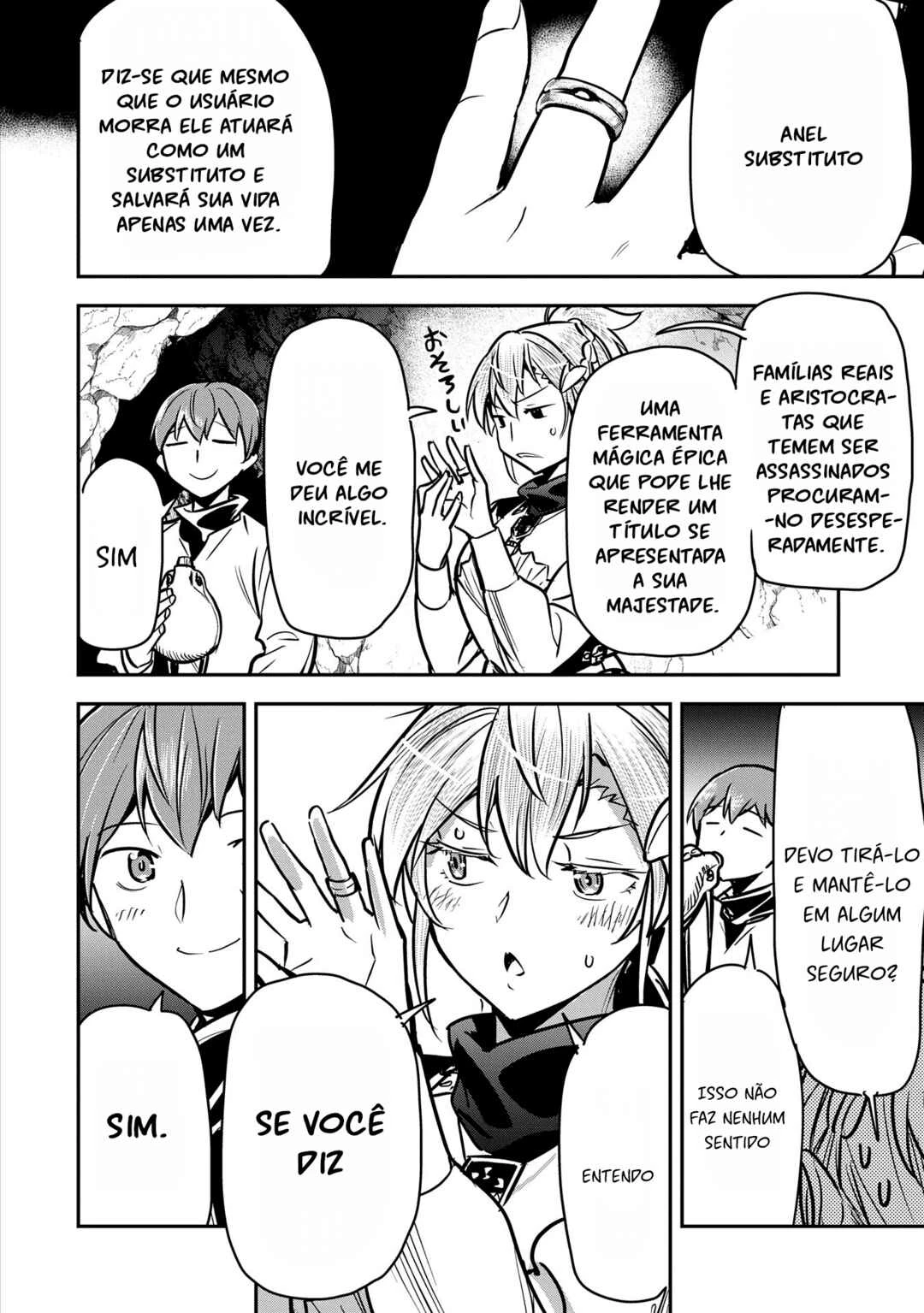 Chounin A wa Akuyaku Reijou o Doushitemo Sukuitai: Dobu to Sora to Koori no Himegimi — Cap. 31, pág. 7
