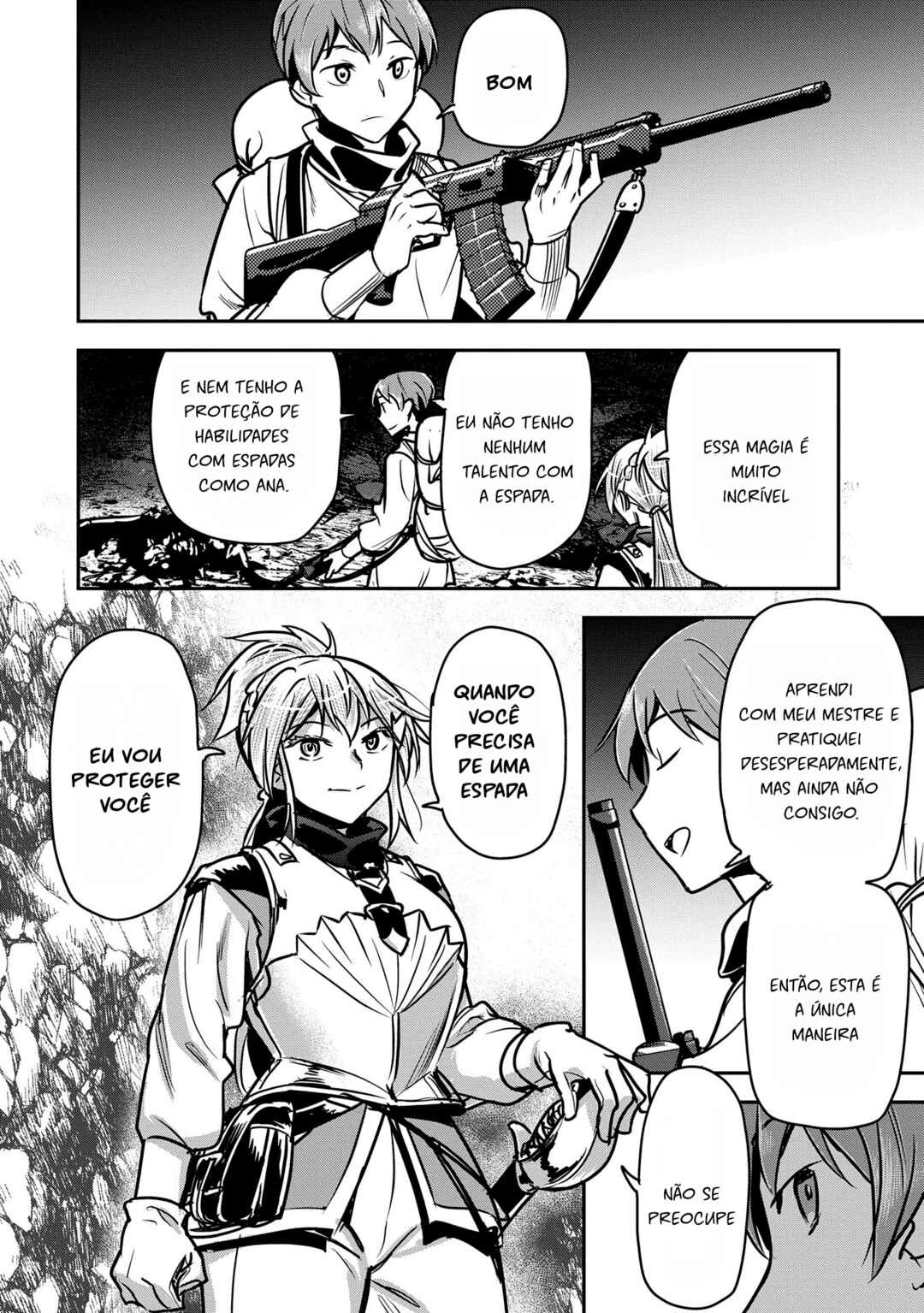 Chounin A wa Akuyaku Reijou o Doushitemo Sukuitai: Dobu to Sora to Koori no Himegimi — Cap. 31, pág. 11