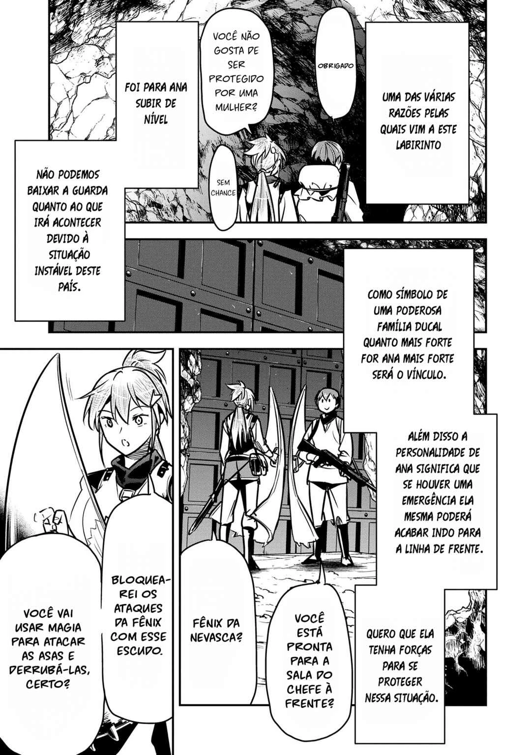 Chounin A wa Akuyaku Reijou o Doushitemo Sukuitai: Dobu to Sora to Koori no Himegimi — Cap. 31, pág. 12