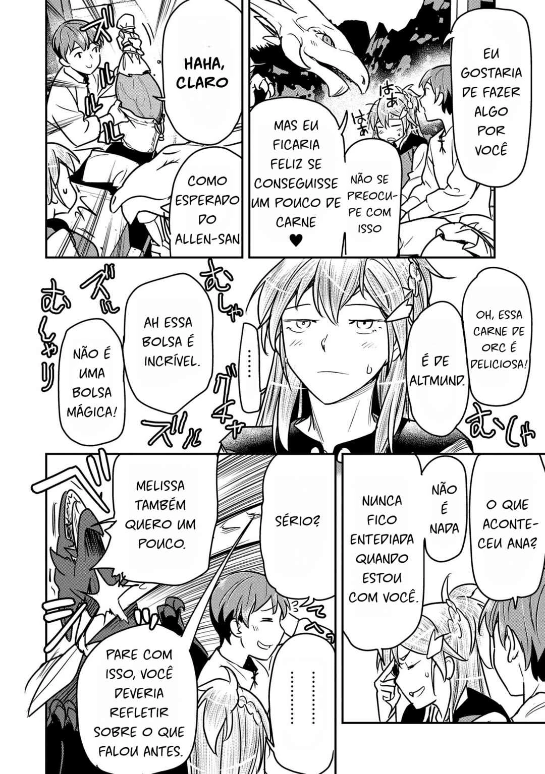 Chounin A wa Akuyaku Reijou o Doushitemo Sukuitai: Dobu to Sora to Koori no Himegimi — Cap. 32, pág. 13