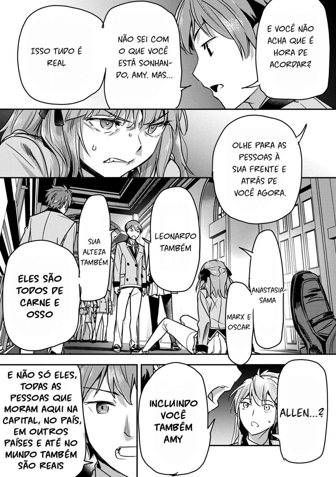 Chounin A wa Akuyaku Reijou o Doushitemo Sukuitai: Dobu to Sora to Koori no Himegimi — Cap. 32, pág. 26