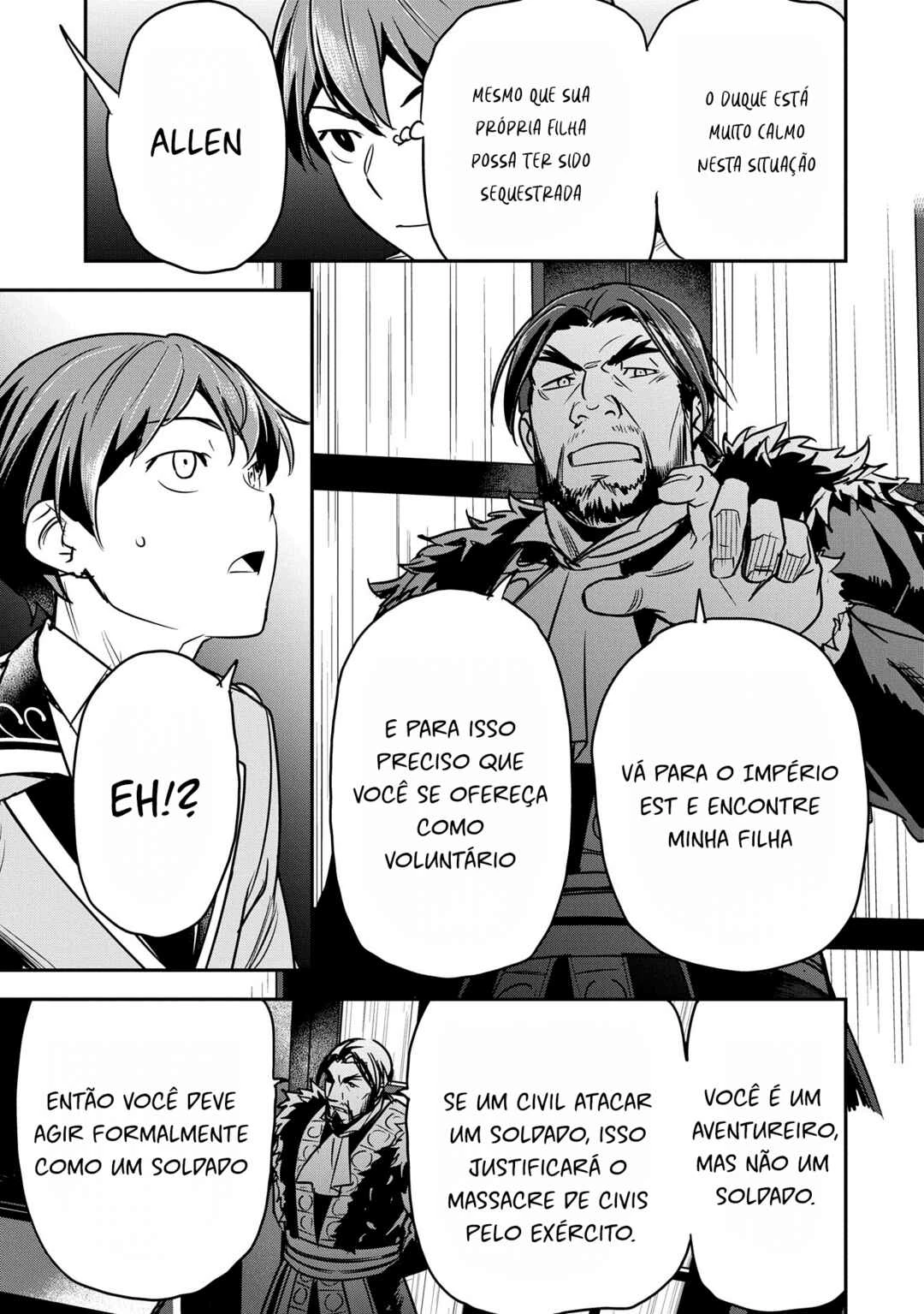 Chounin A wa Akuyaku Reijou o Doushitemo Sukuitai: Dobu to Sora to Koori no Himegimi — Cap. 33, pág. 16