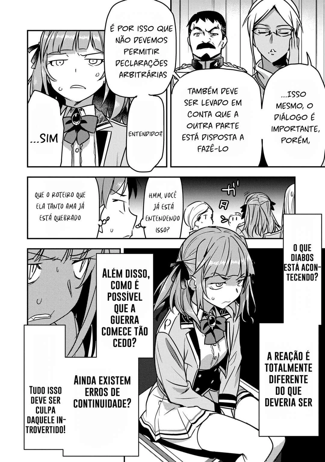 Chounin A wa Akuyaku Reijou o Doushitemo Sukuitai: Dobu to Sora to Koori no Himegimi — Cap. 34, pág. 7