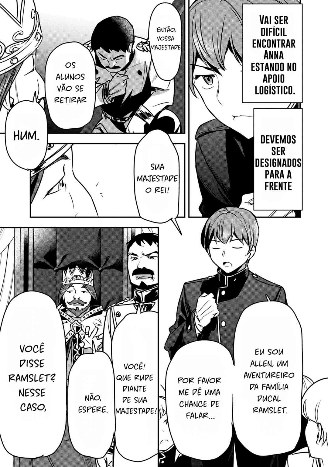 Chounin A wa Akuyaku Reijou o Doushitemo Sukuitai: Dobu to Sora to Koori no Himegimi — Cap. 34, pág. 14