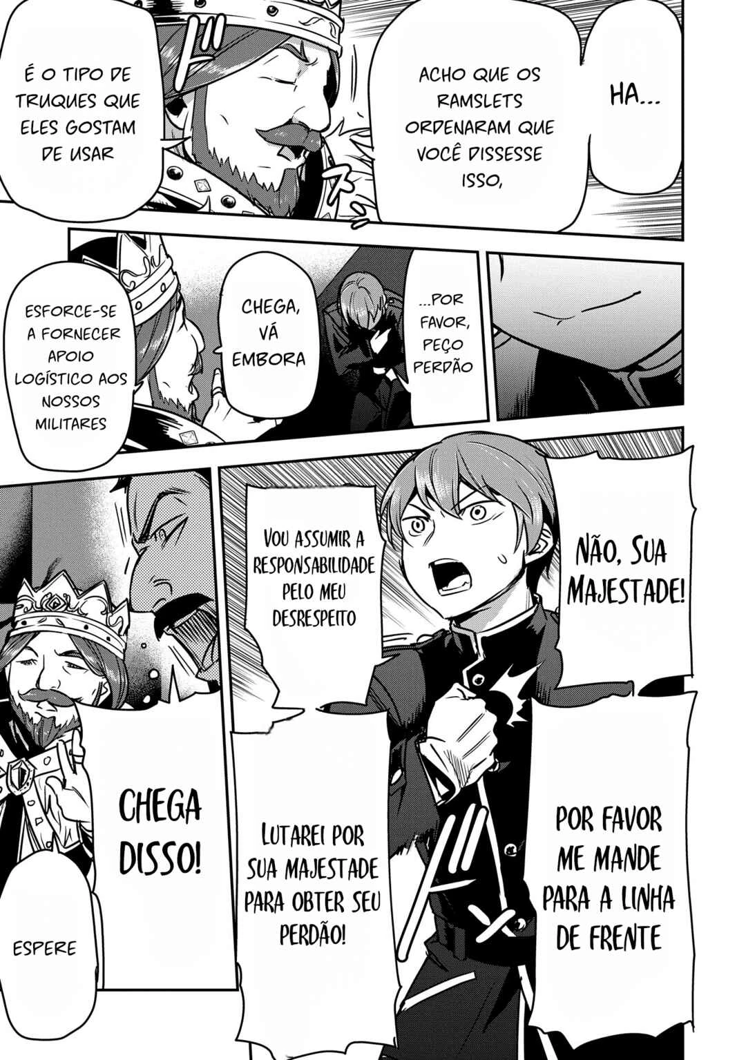 Chounin A wa Akuyaku Reijou o Doushitemo Sukuitai: Dobu to Sora to Koori no Himegimi — Cap. 34, pág. 18