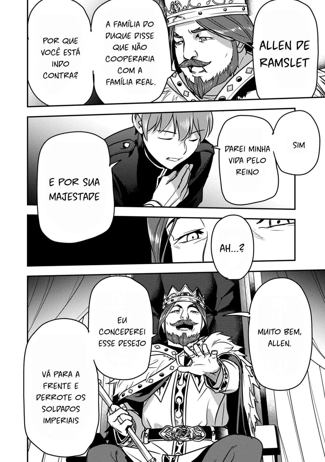Chounin A wa Akuyaku Reijou o Doushitemo Sukuitai: Dobu to Sora to Koori no Himegimi — Cap. 34, pág. 19