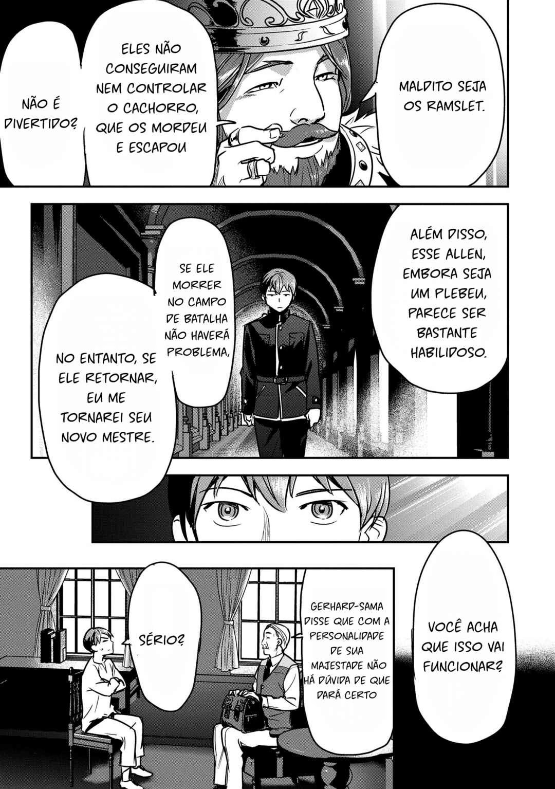 Chounin A wa Akuyaku Reijou o Doushitemo Sukuitai: Dobu to Sora to Koori no Himegimi — Cap. 34, pág. 22