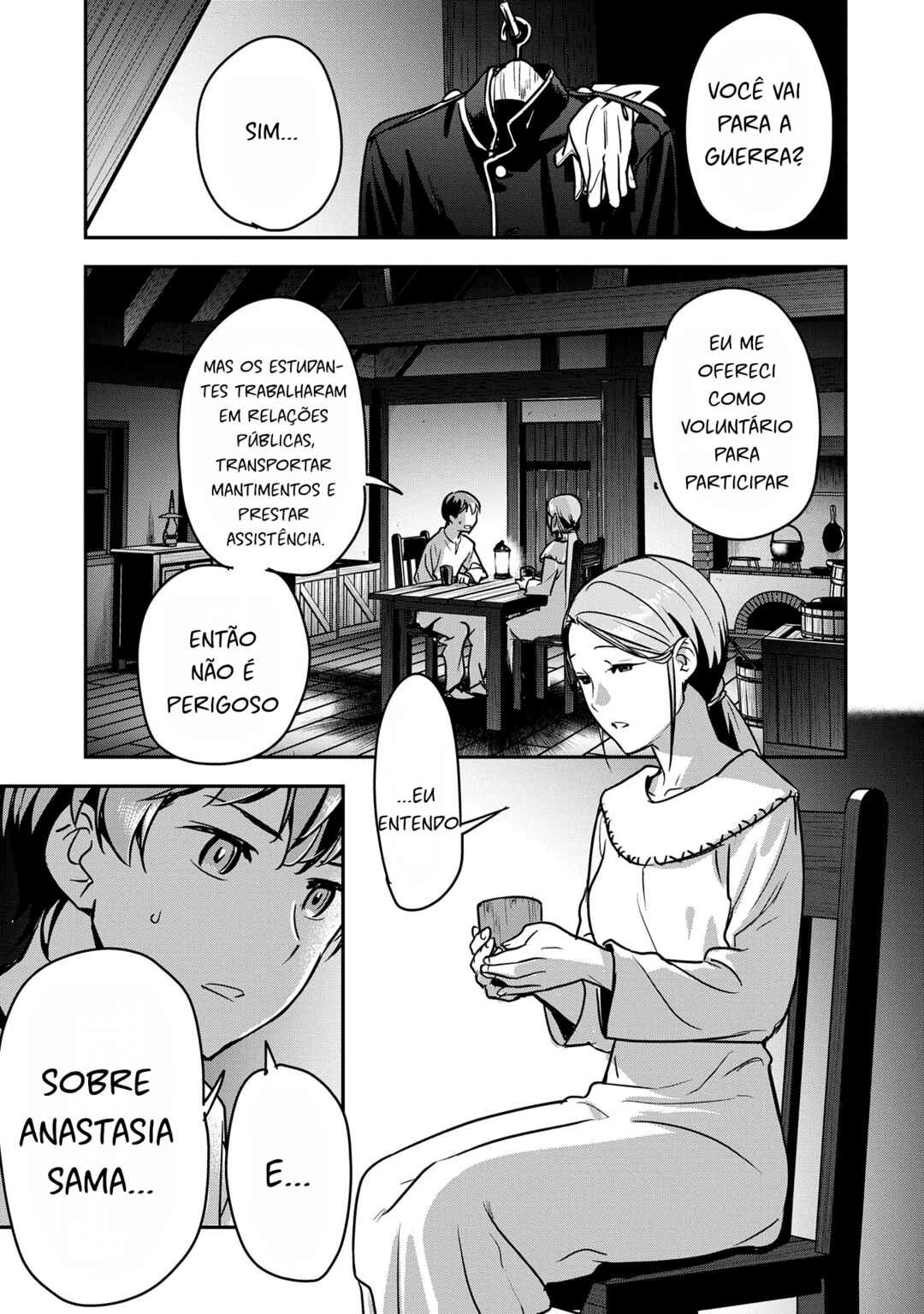 Chounin A wa Akuyaku Reijou o Doushitemo Sukuitai: Dobu to Sora to Koori no Himegimi — Cap. 34, pág. 24