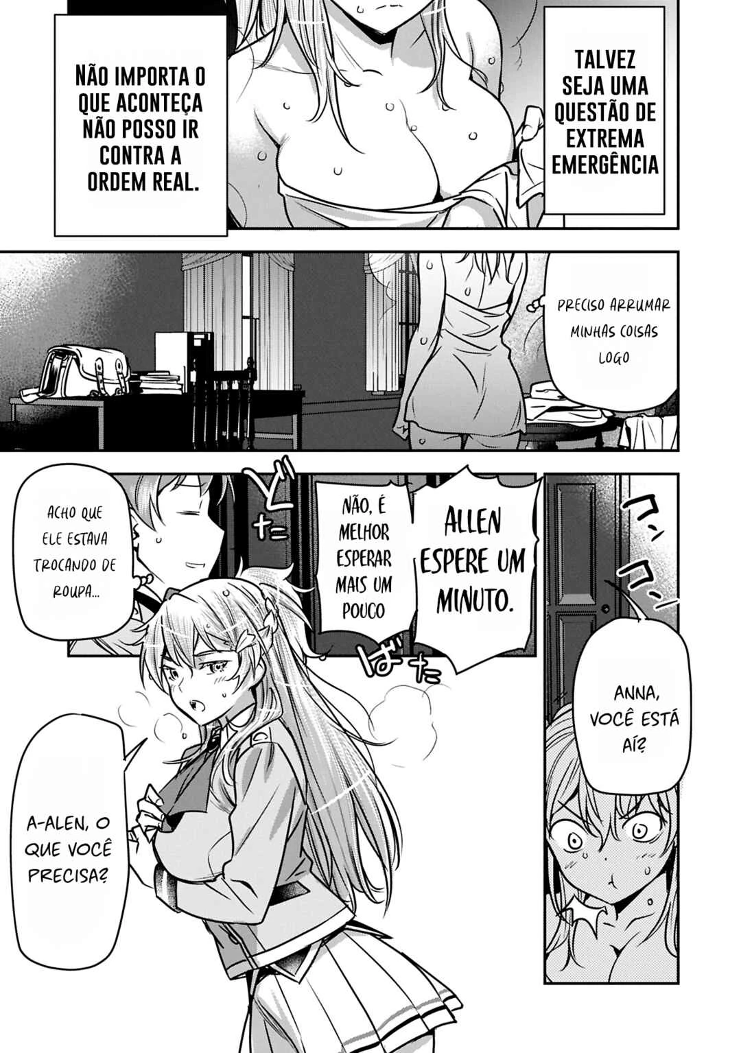 Chounin A wa Akuyaku Reijou o Doushitemo Sukuitai: Dobu to Sora to Koori no Himegimi — Cap. 35, pág. 3