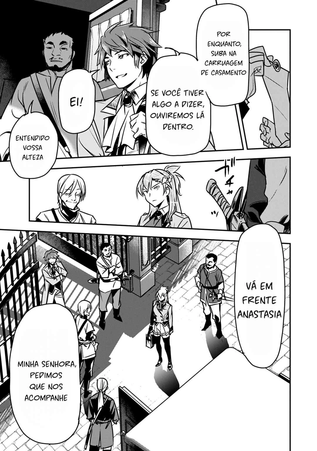 Chounin A wa Akuyaku Reijou o Doushitemo Sukuitai: Dobu to Sora to Koori no Himegimi — Cap. 35, pág. 7