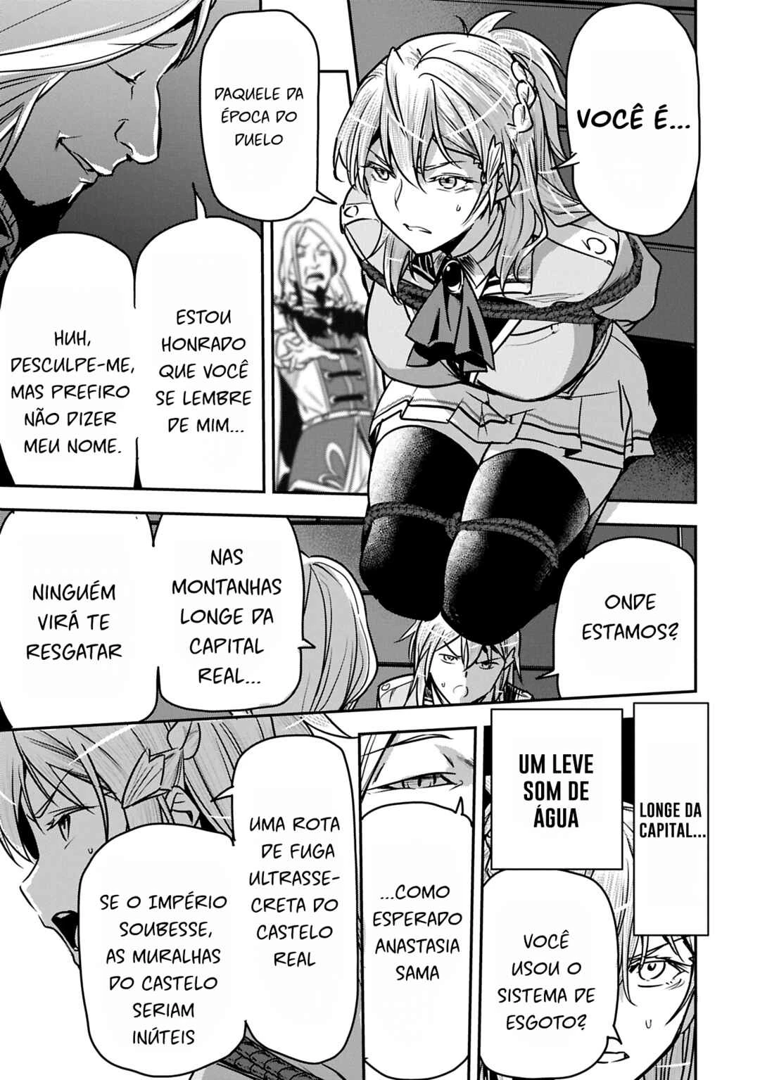 Chounin A wa Akuyaku Reijou o Doushitemo Sukuitai: Dobu to Sora to Koori no Himegimi — Cap. 35, pág. 13