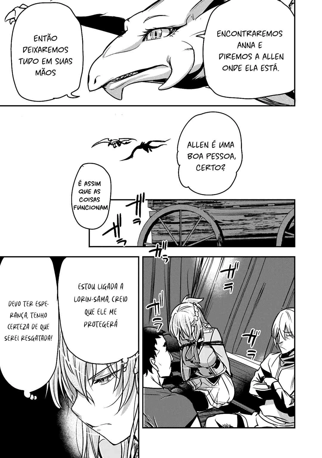 Chounin A wa Akuyaku Reijou o Doushitemo Sukuitai: Dobu to Sora to Koori no Himegimi — Cap. 35, pág. 27